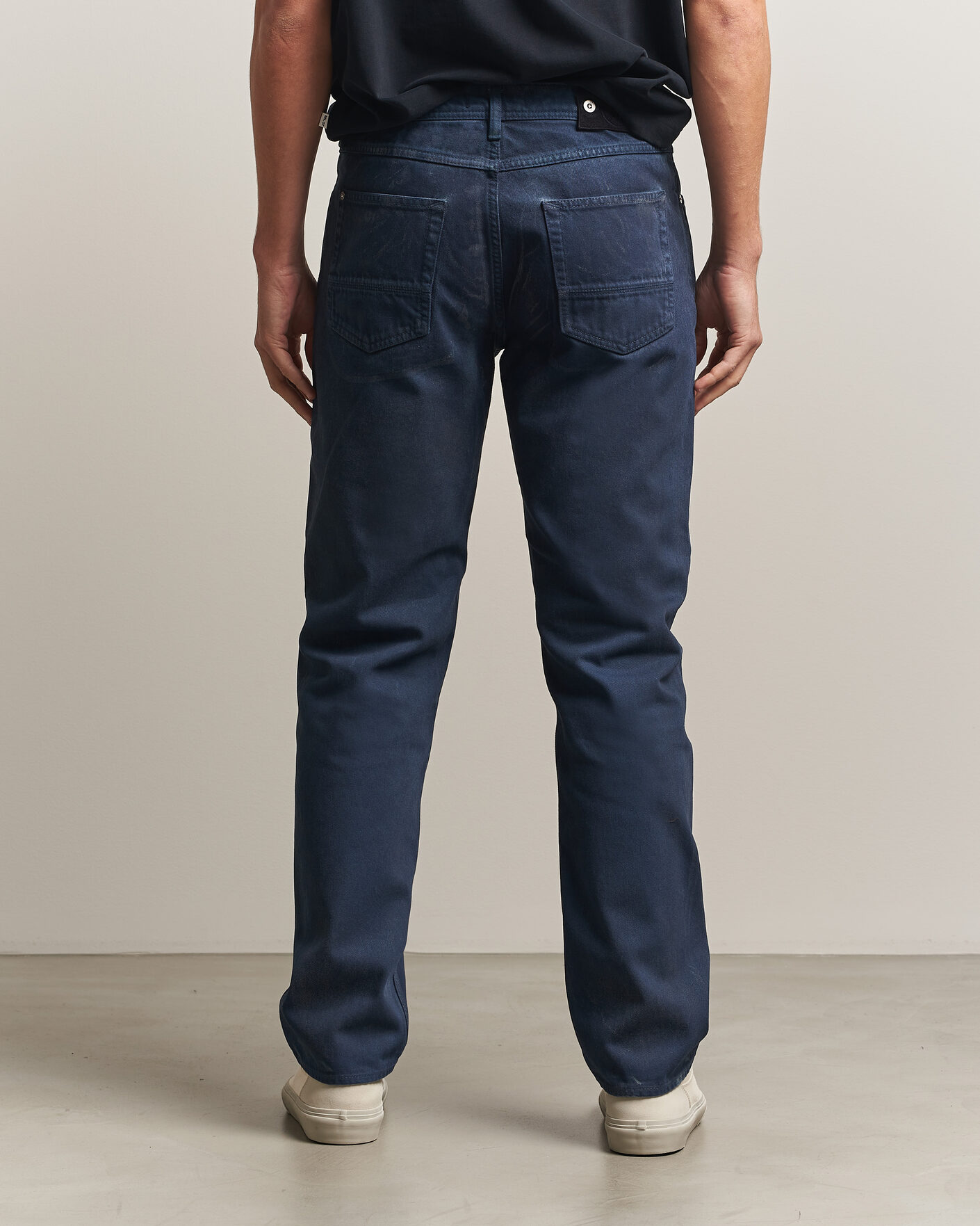 Mies | Farkut | Stone Island | Hand Sprayed Reflective Bull Denim Jeans Slate Blue