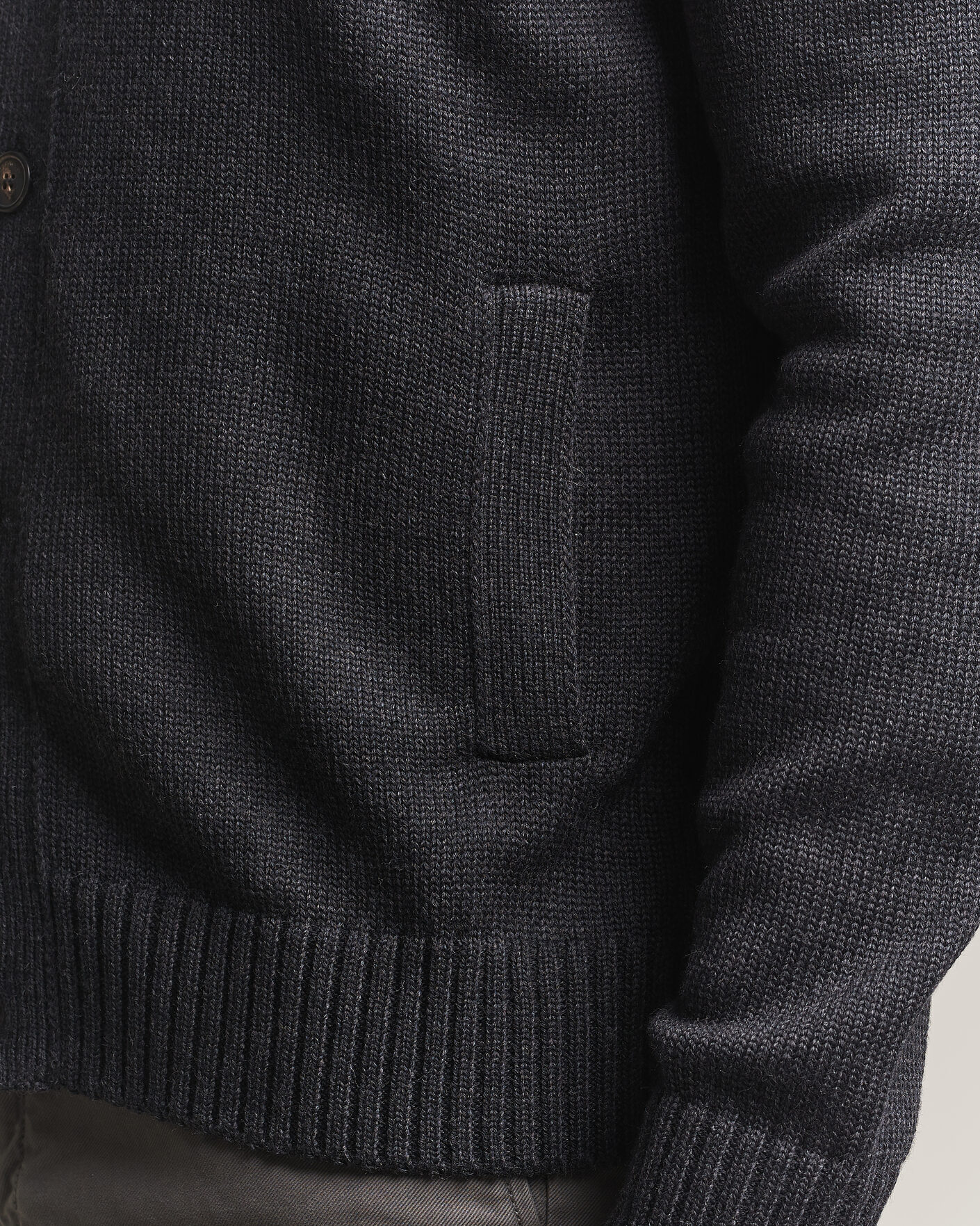 Mies | Puserot | Zanone | Virgin Merino Wool Chioto Grey Melange