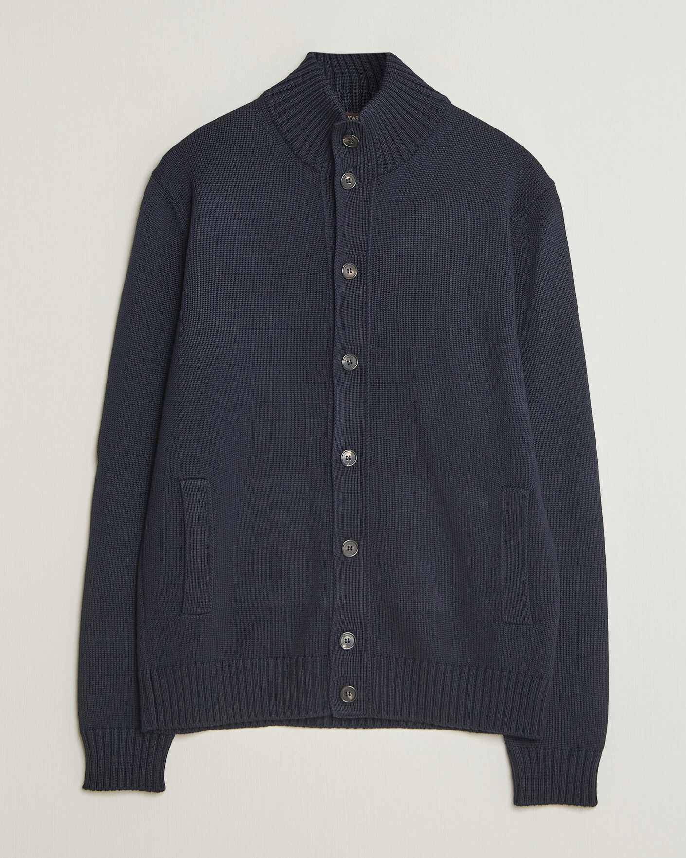 Mies | Puserot | Zanone | Virgin Merino Wool Chioto Navy