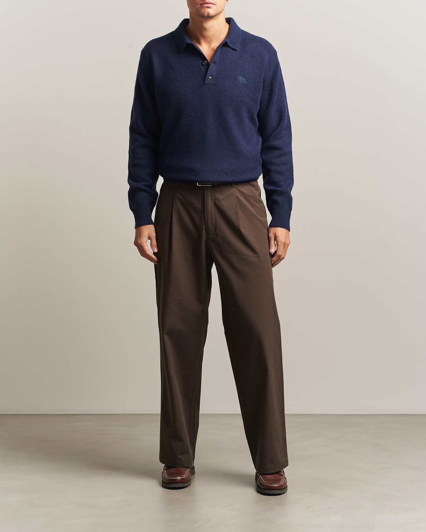 Mies | Puserot | Baracuta | Shetland Polo Navy