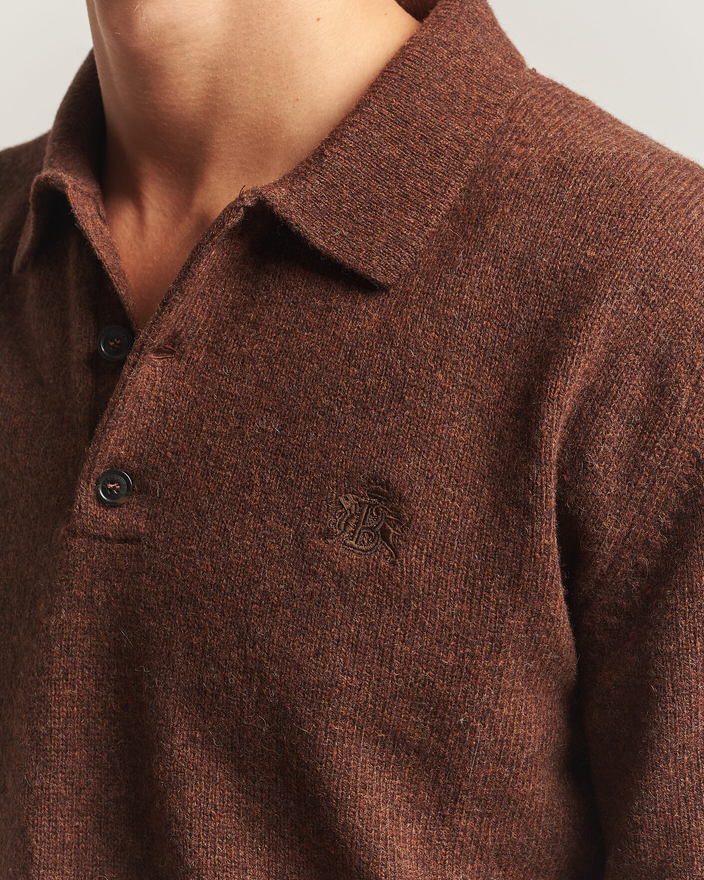 Mies | Puserot | Baracuta | Shetland Polo Slate Black
