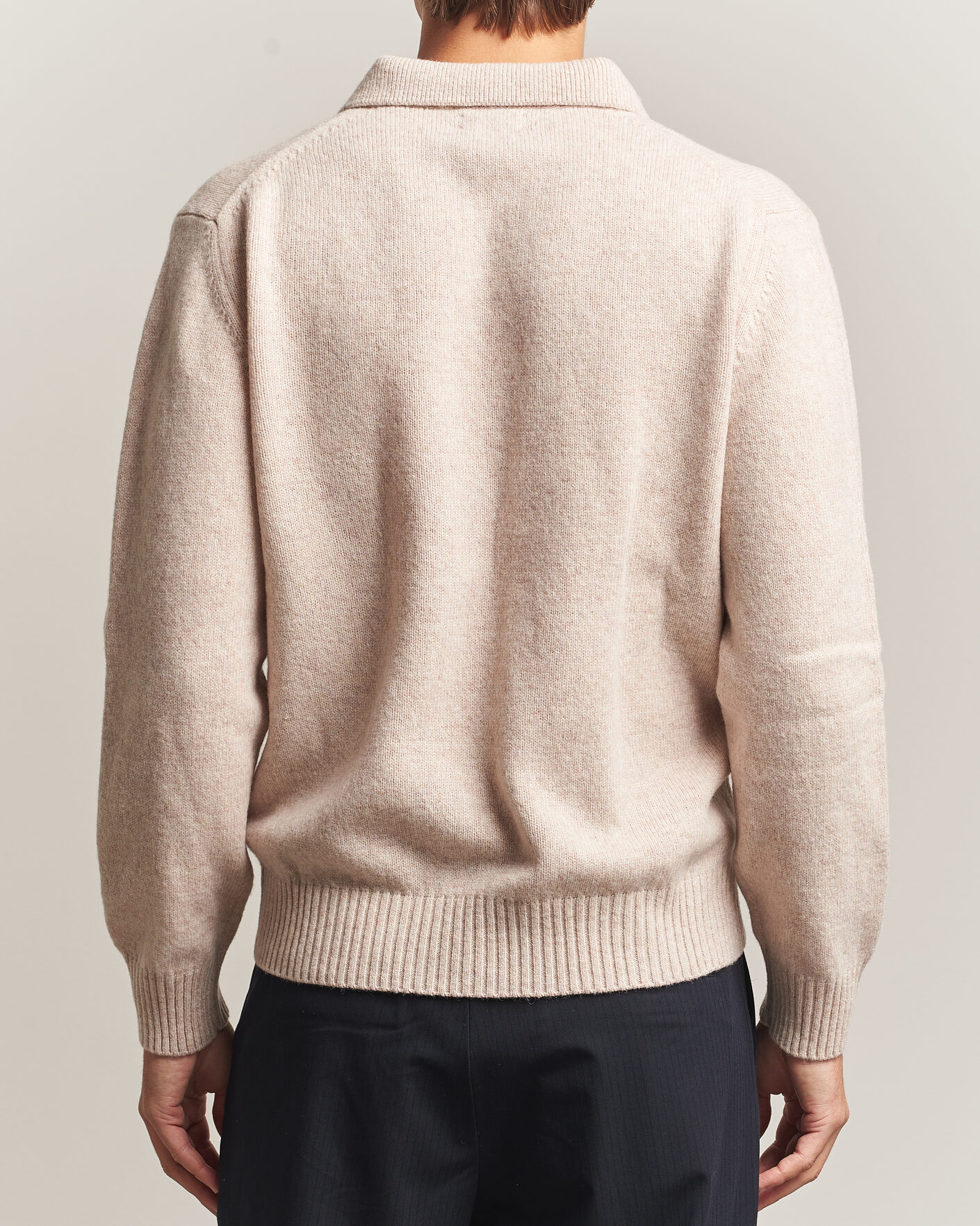Mies | Puserot | Baracuta | Shetland Polo Antique White