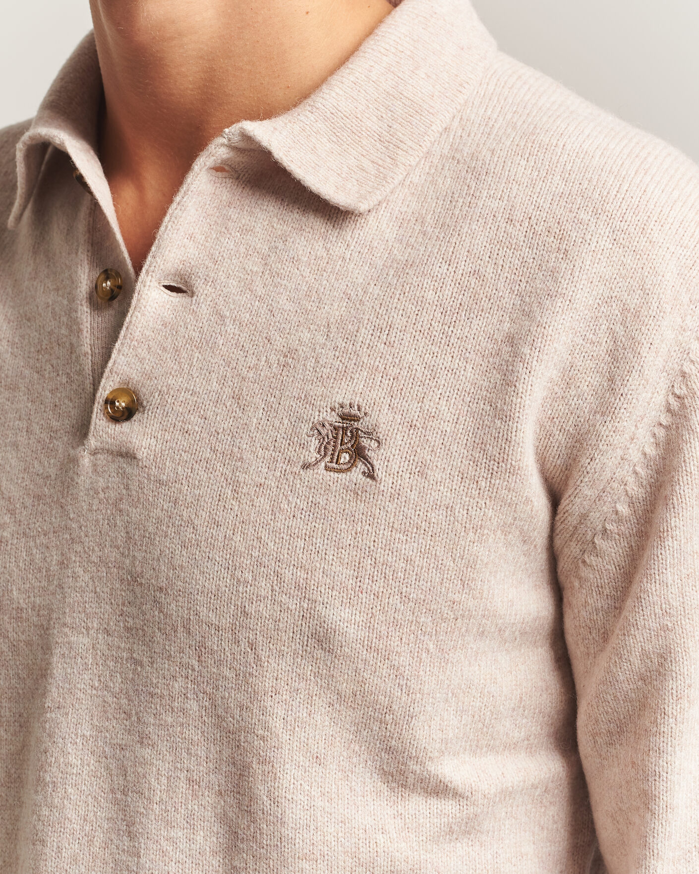 Mies | Puserot | Baracuta | Shetland Polo Antique White