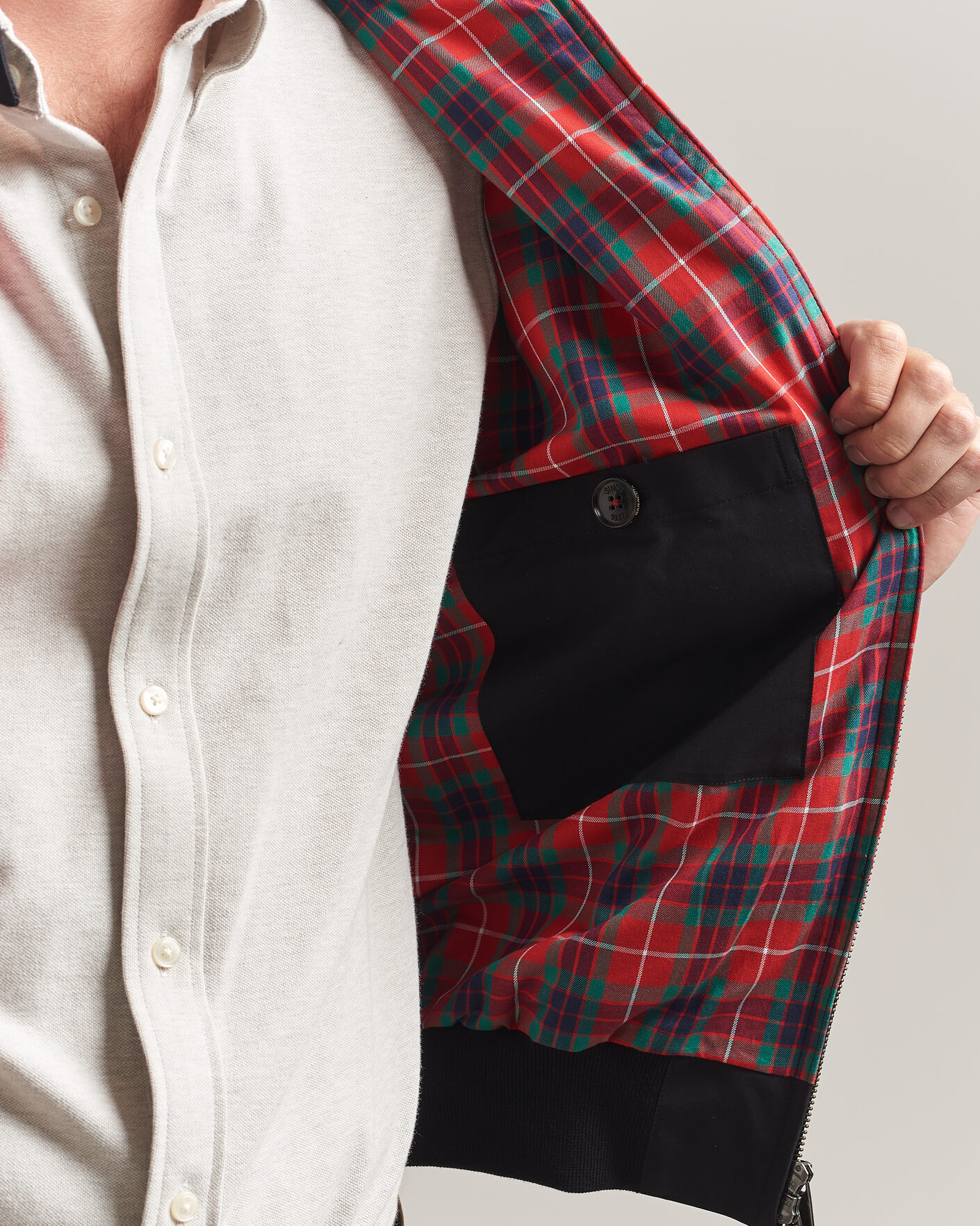 Mies | Takit | Baracuta | G9 Original Harrington Jacket Black