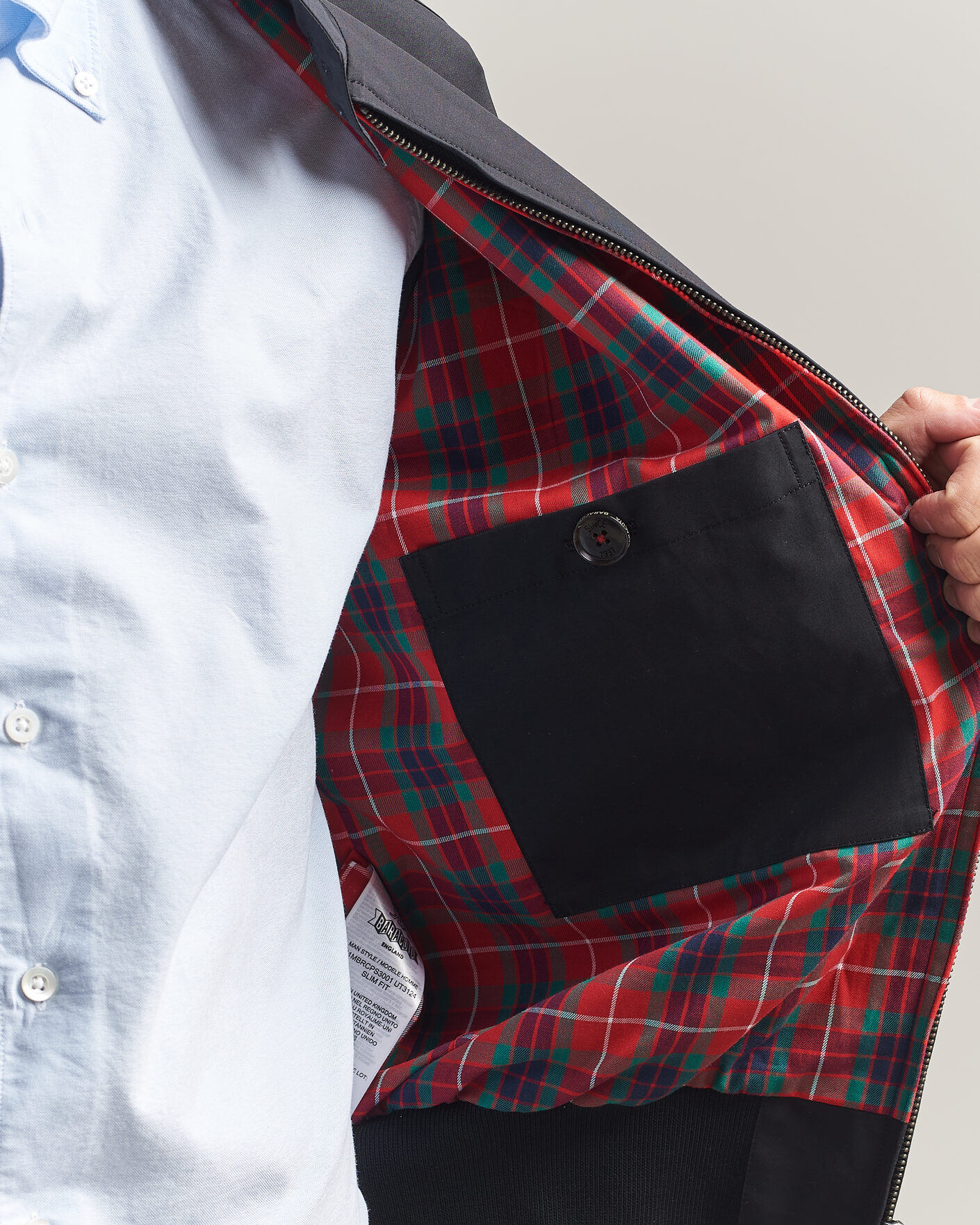 Mies | Takit | Baracuta | G9 Original Harrington Jacket Dark Navy
