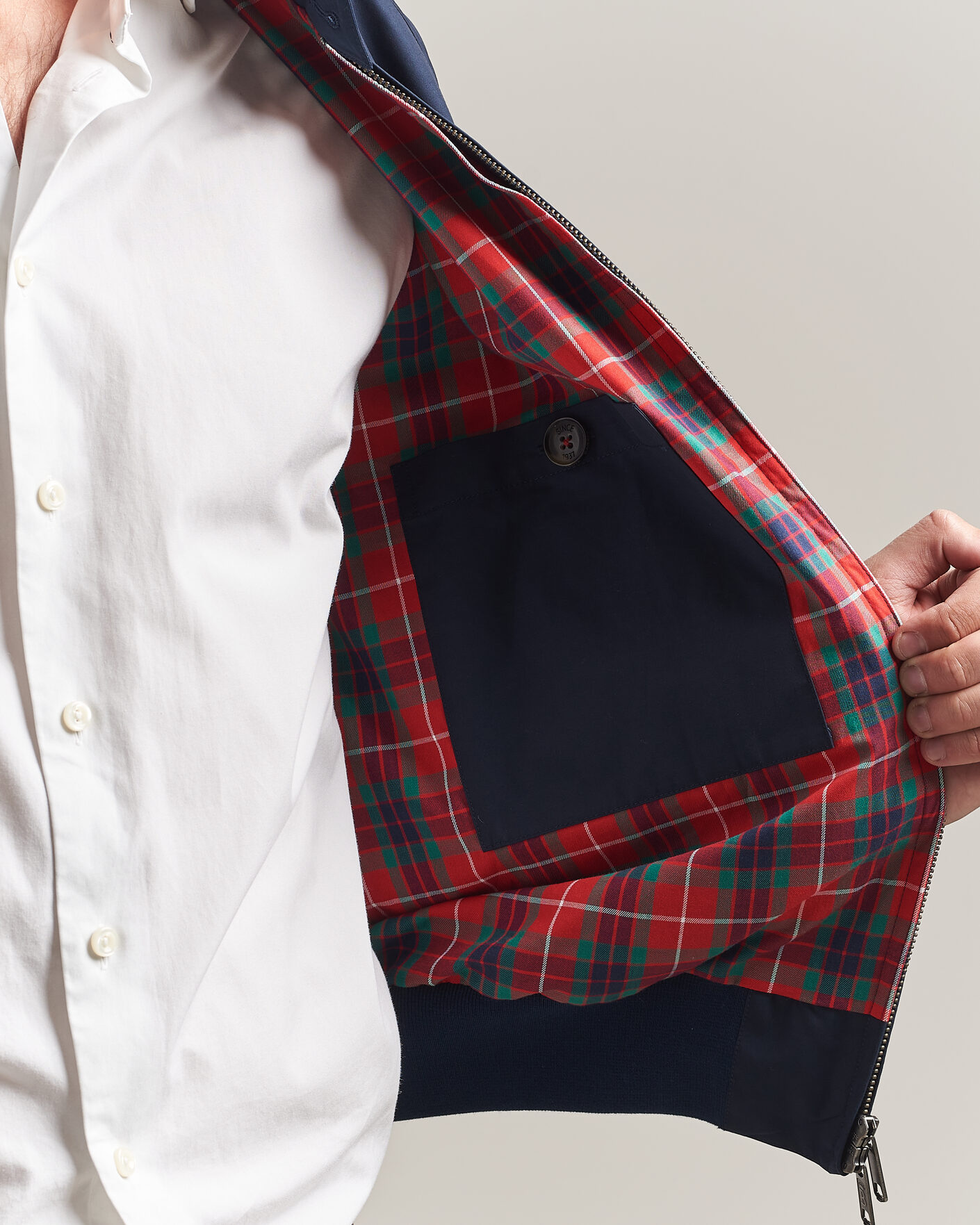 Mies | Takit | Baracuta | G9 Original Harrington Jacket Navy