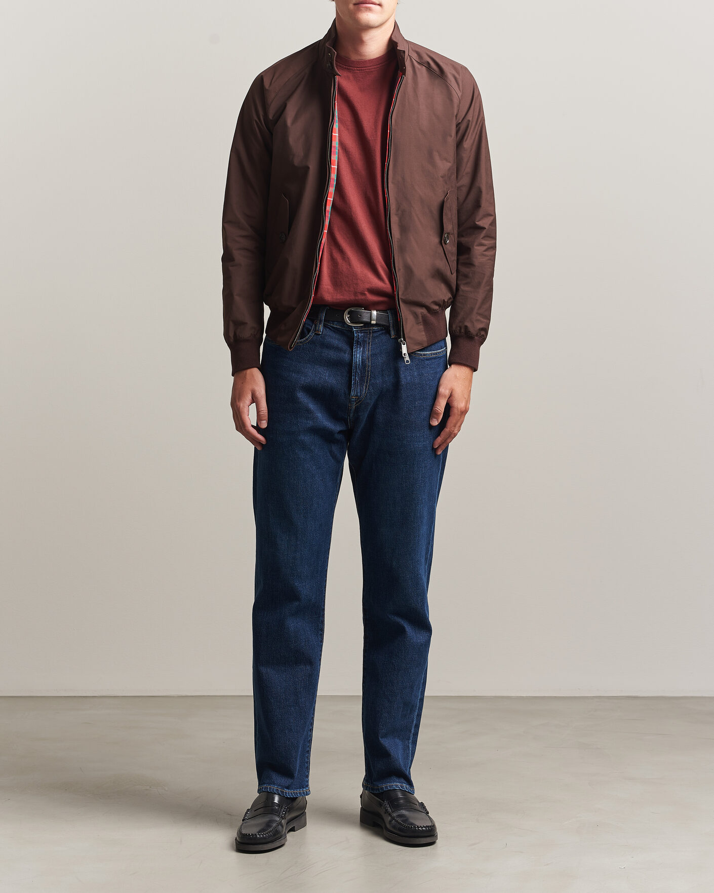 Mies | Takit | Baracuta | G9 Original Harrington Jacket Brown Cigar