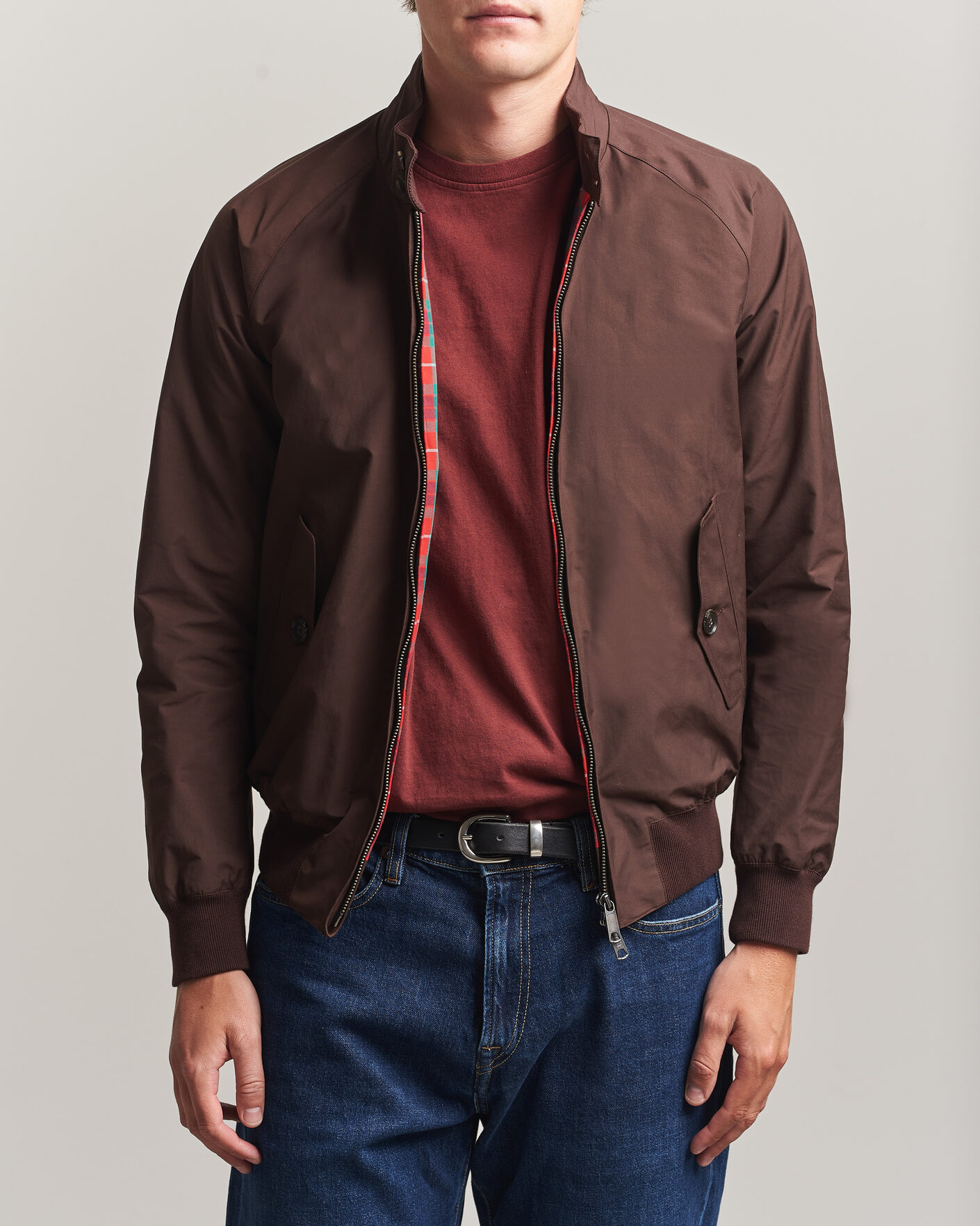 Mies | Takit | Baracuta | G9 Original Harrington Jacket Brown Cigar