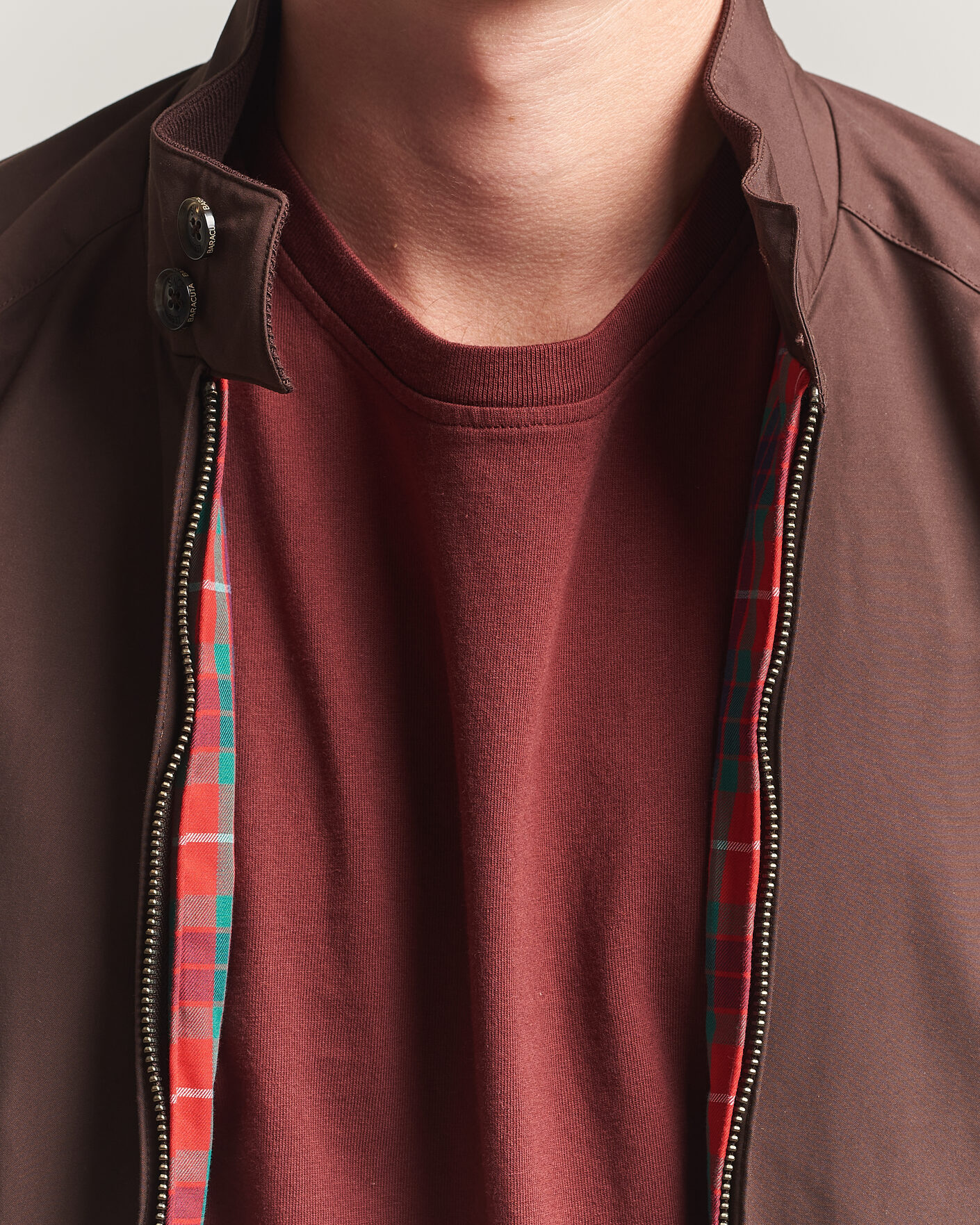 Mies | Takit | Baracuta | G9 Original Harrington Jacket Brown Cigar