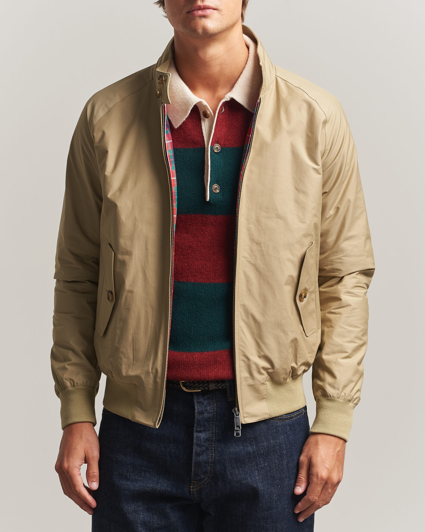 Mies | Takit | Baracuta | G9 Original Harrington Jacket Natural