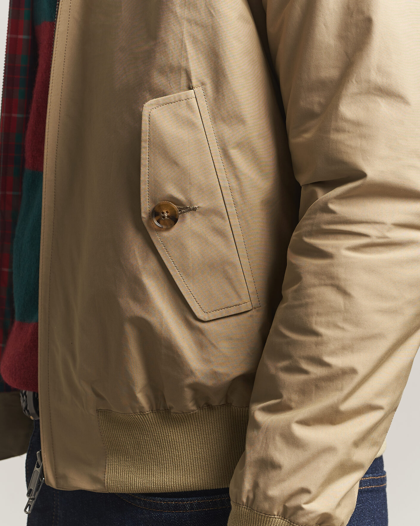 Mies | Takit | Baracuta | G9 Original Harrington Jacket Natural