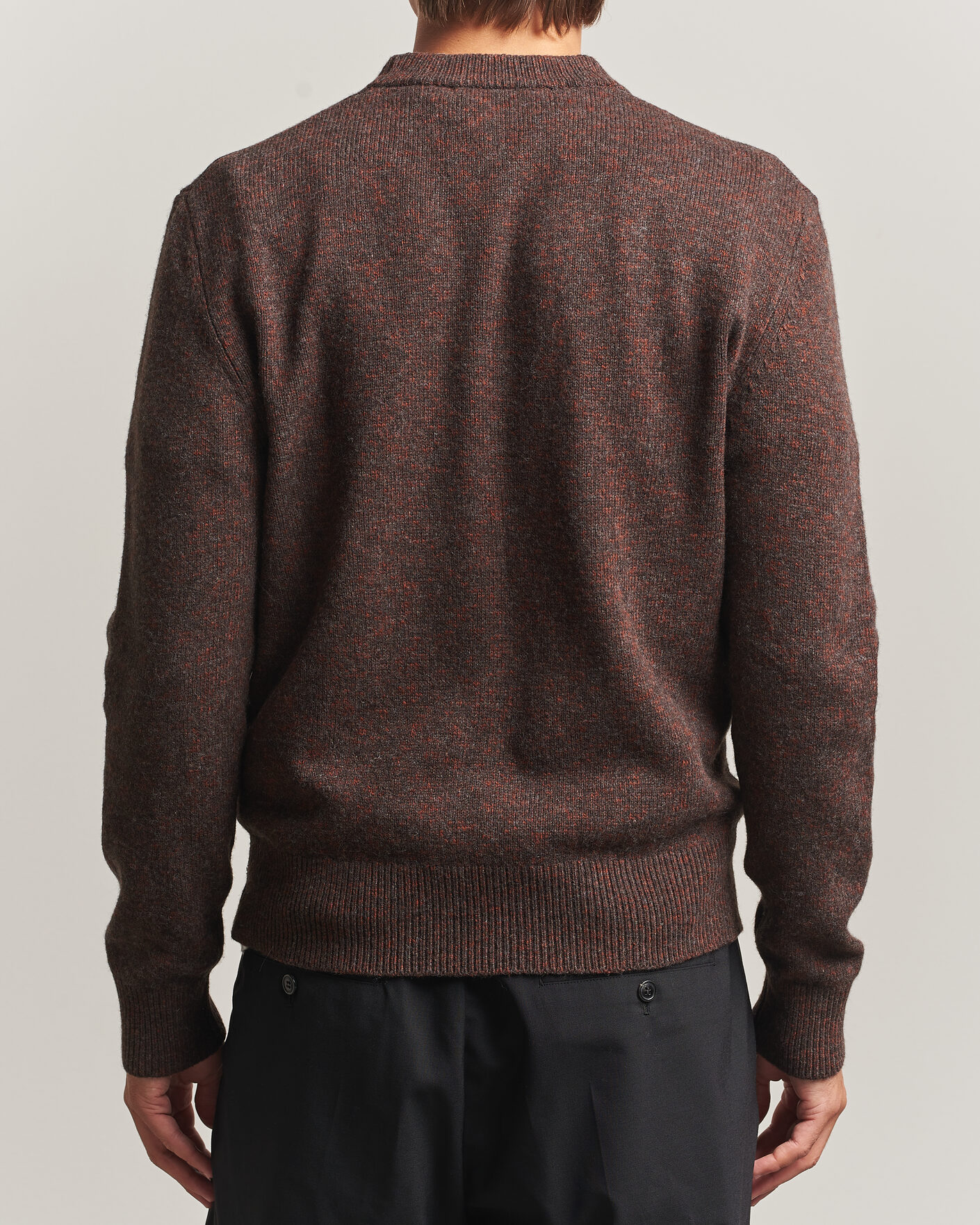 Mies | Puserot | Sunflower | Moon Merino Sweater Brown