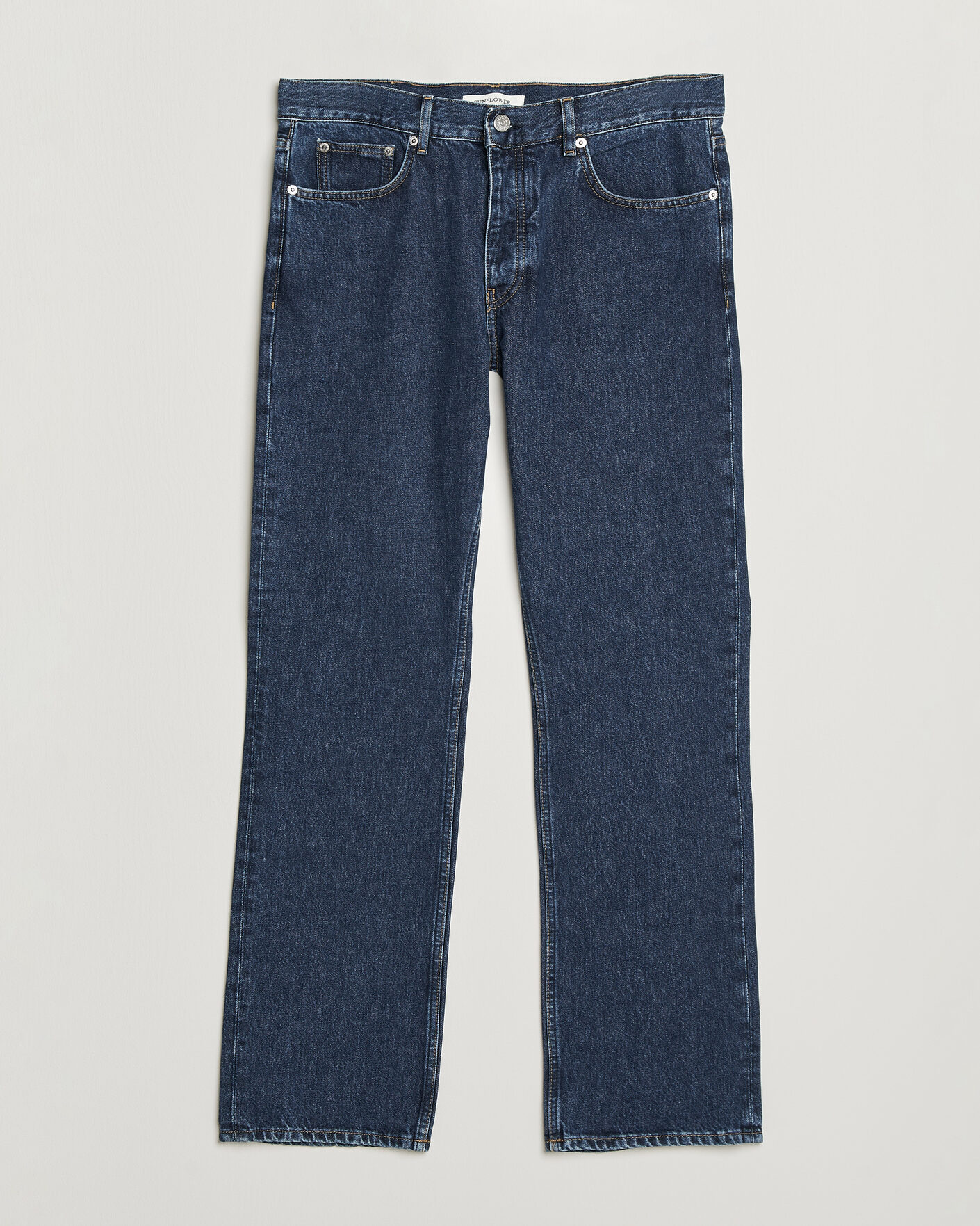 Mies | Farkut | Sunflower | Low Straight Jeans Blue Wash