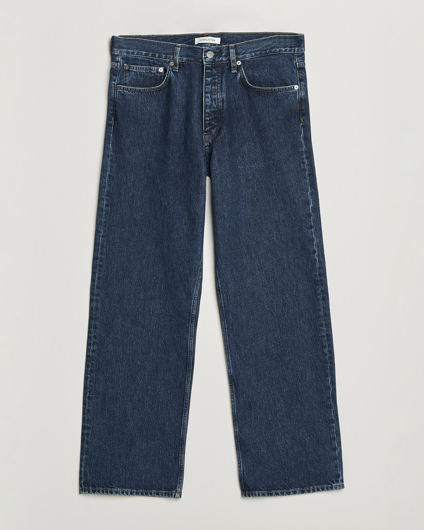 Mies | Housut | Sunflower | Loose Jeans Blue Wash