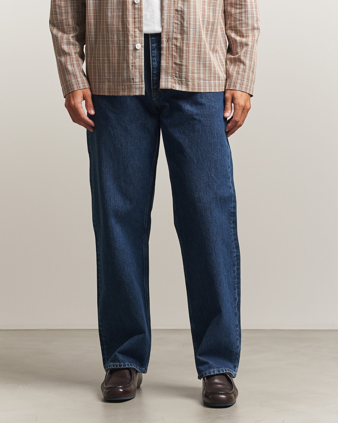 Mies | Housut | Sunflower | Loose Jeans Blue Wash