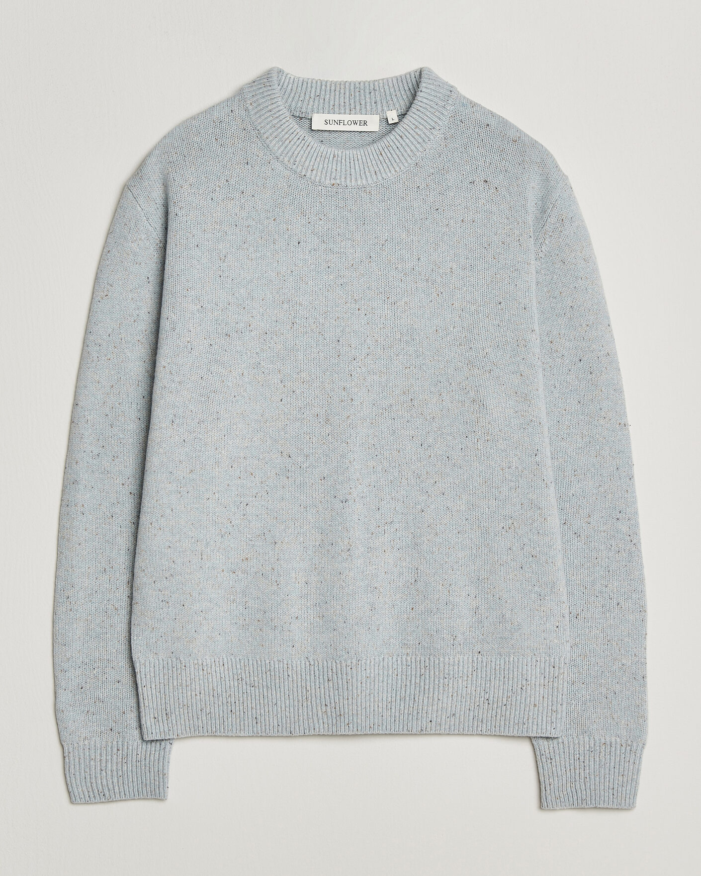 Mies | Puserot | Sunflower | Moon Donegal Sweater Light Blue