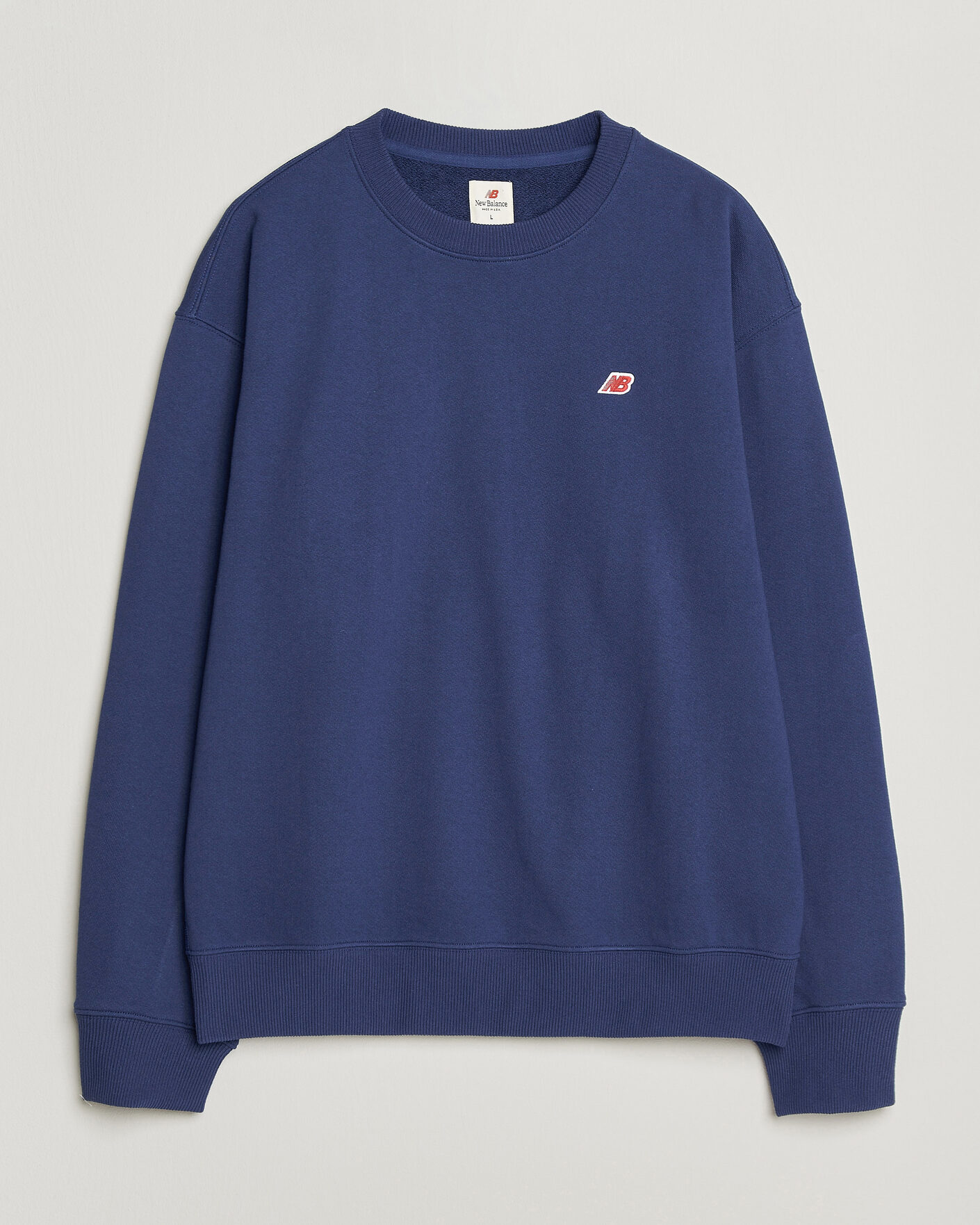 Mies | Puserot | New Balance Made In US & UK | New Balance Made in Made In USA Core Sweatshirt Blue Oyster