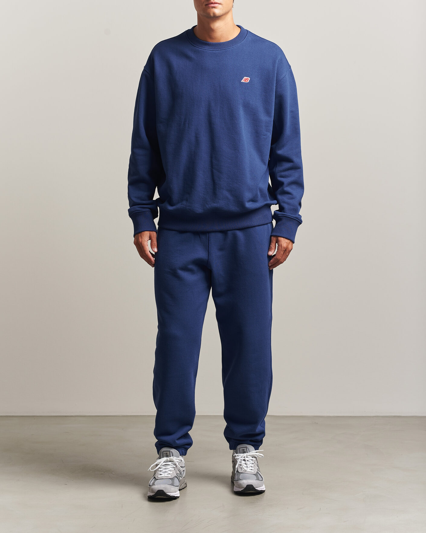 Mies | Puserot | New Balance Made In US & UK | New Balance Made in Made In USA Core Sweatshirt Blue Oyster