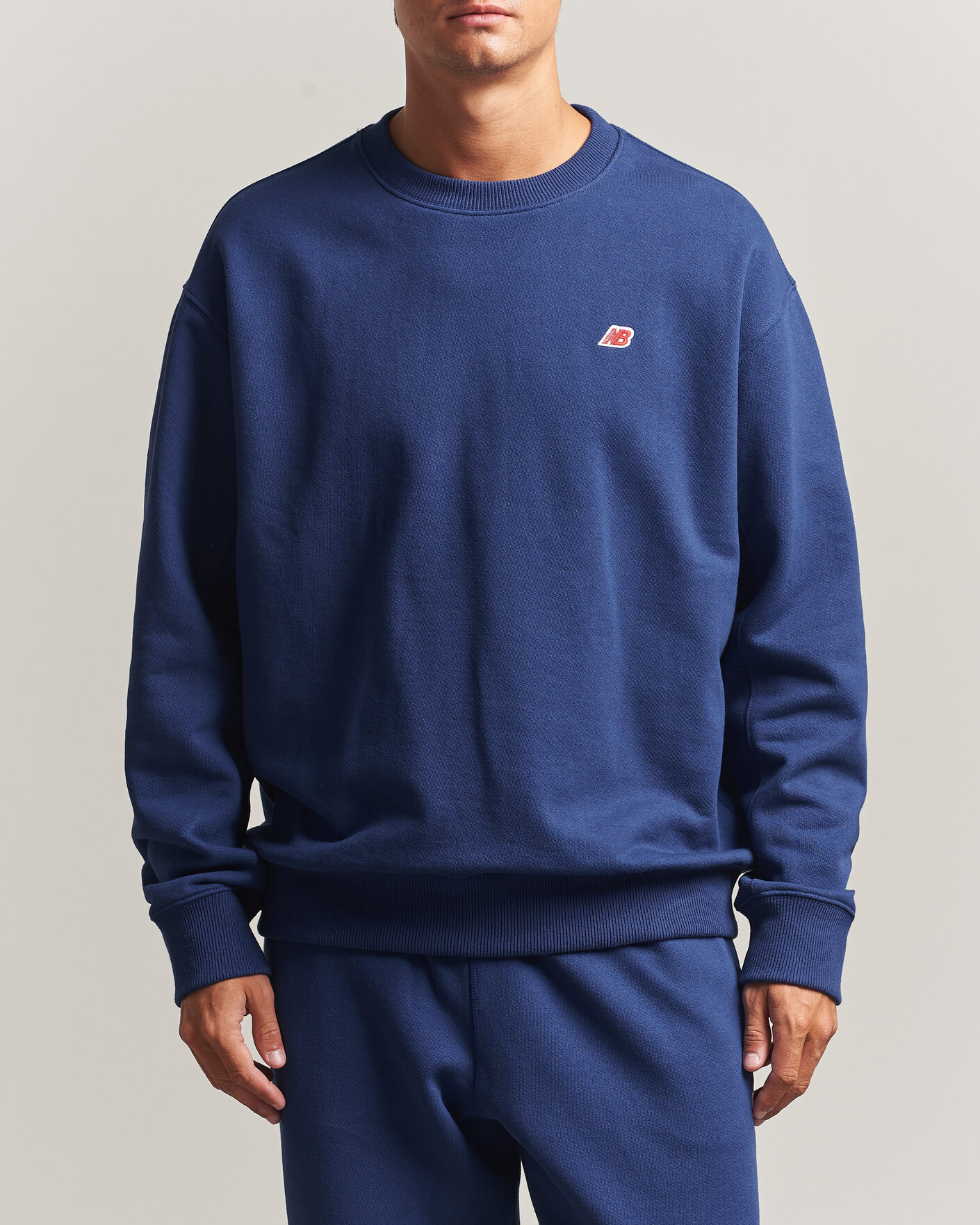 Mies | Puserot | New Balance Made In US & UK | New Balance Made in Made In USA Core Sweatshirt Blue Oyster