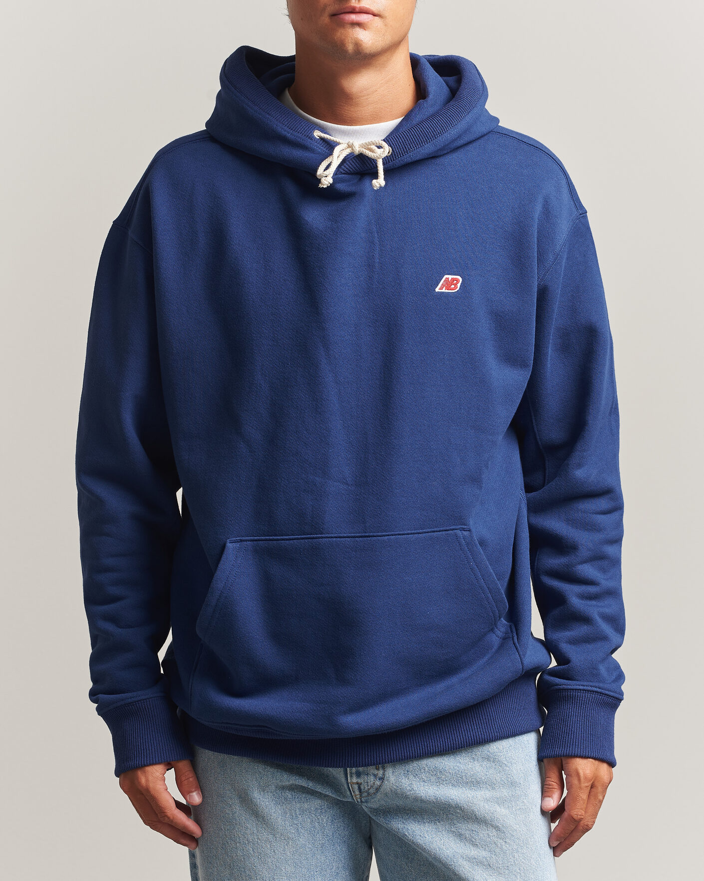 Mies | Puserot | New Balance Made In US & UK | New Balance Made in Made In USA Core Hoodie Blue Oyster