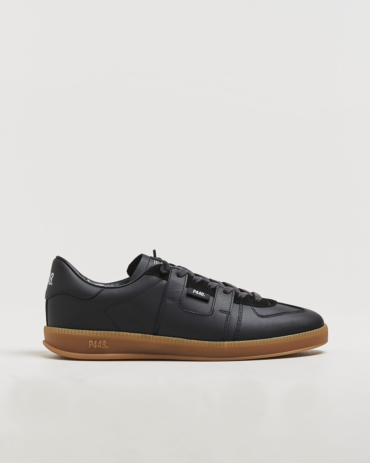 Mies | Tennarit | P448 | Monza Leather/Suede Sneaker Black