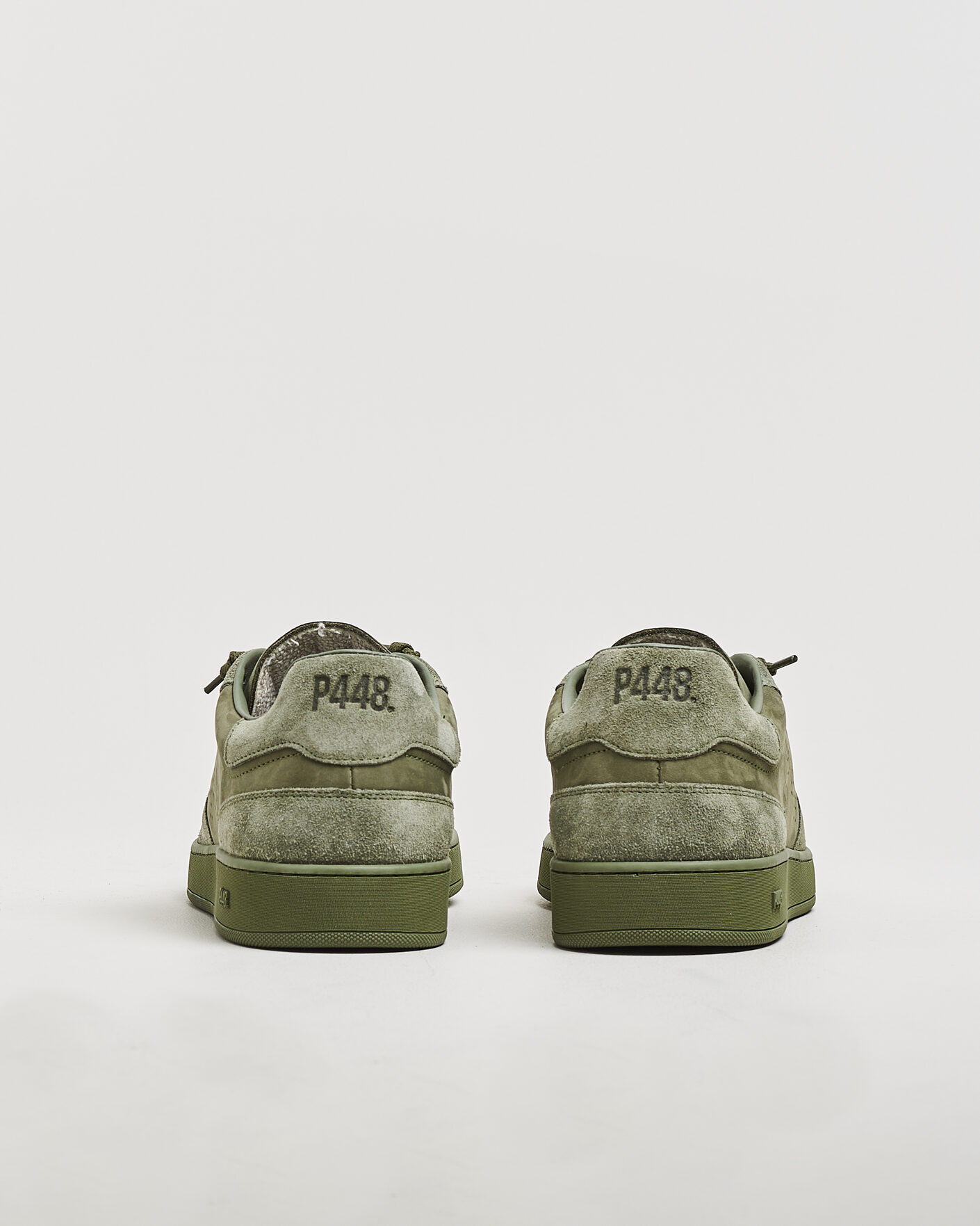 Mies | Tennarit | P448 | Vert Leather Sneaker Army Green