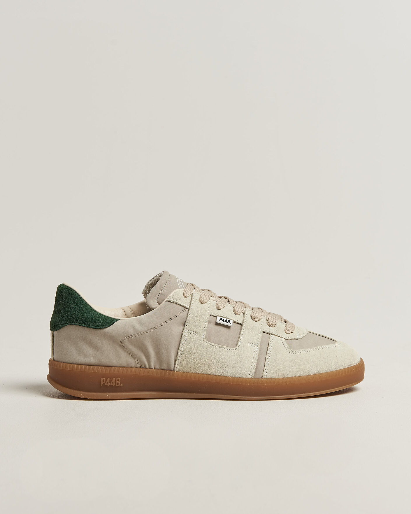 Mies | Tennarit | P448 | Monza Suede Sneaker Beige/White