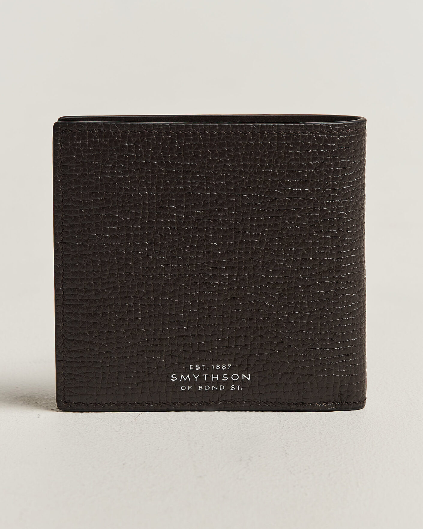 Mies | Lompakot | Smythson | Ludlow 8 Card Wallet Dark Brown