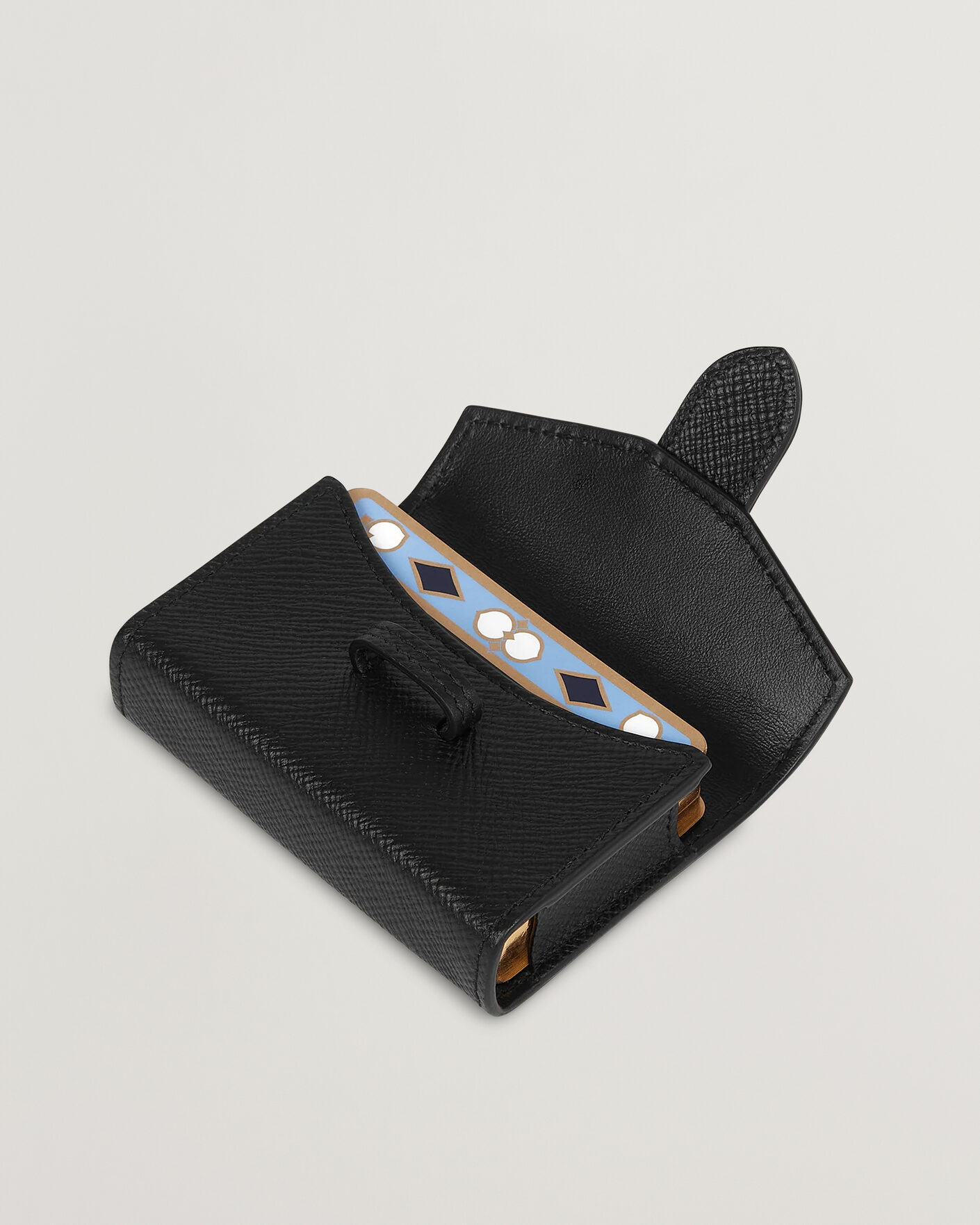 Mies | Kotiin | Smythson | Playing Cardcase Black