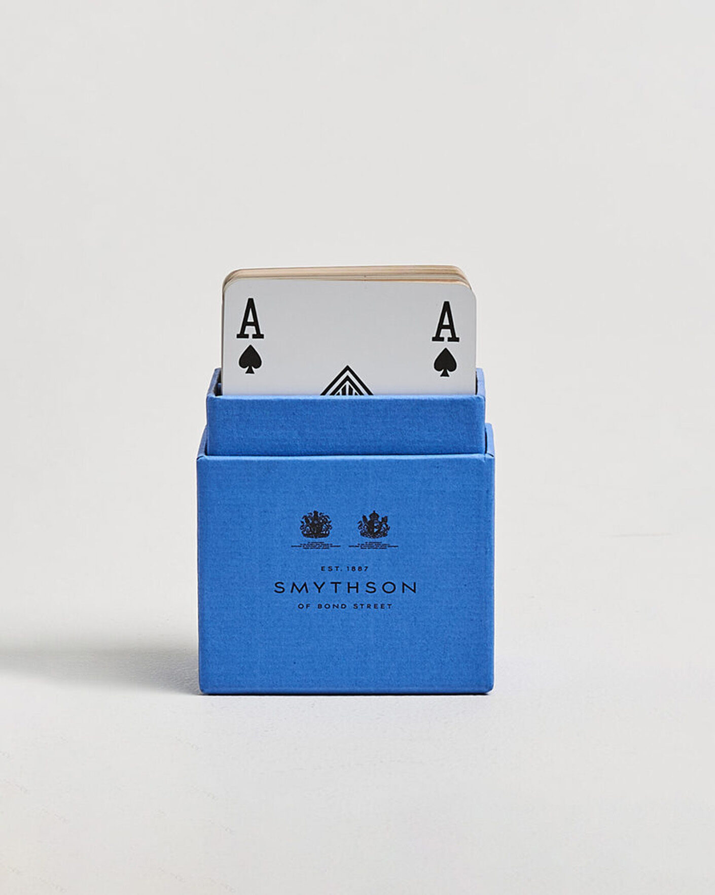 Mies | Kotiin | Smythson | Playing Card Nile Blue