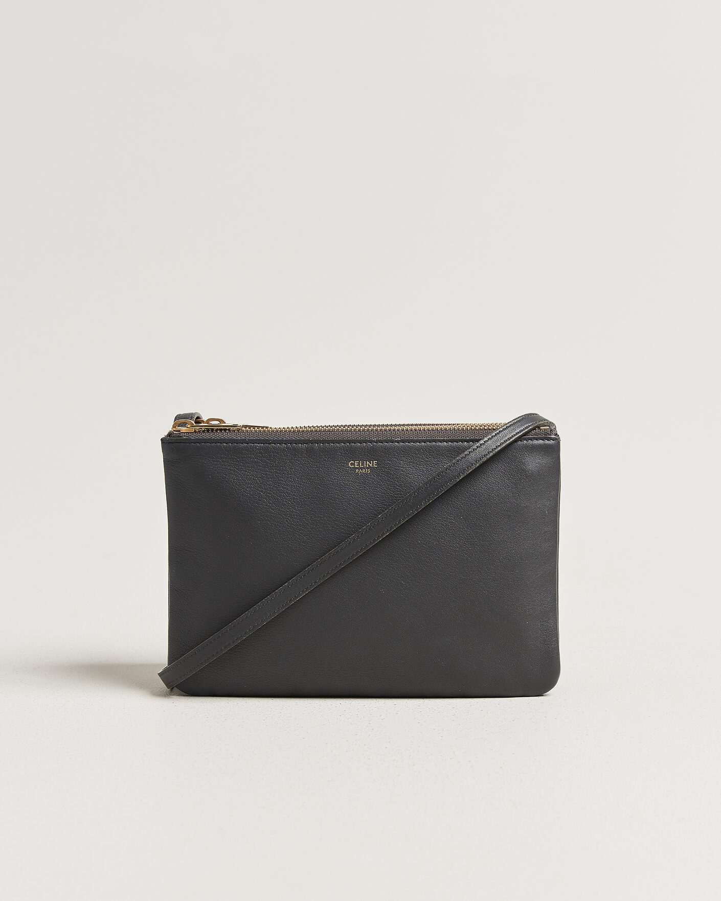 Mies | Pre-Owned & Vintage Bags | Celine Pre-Owned | Trio Bag Small Grey