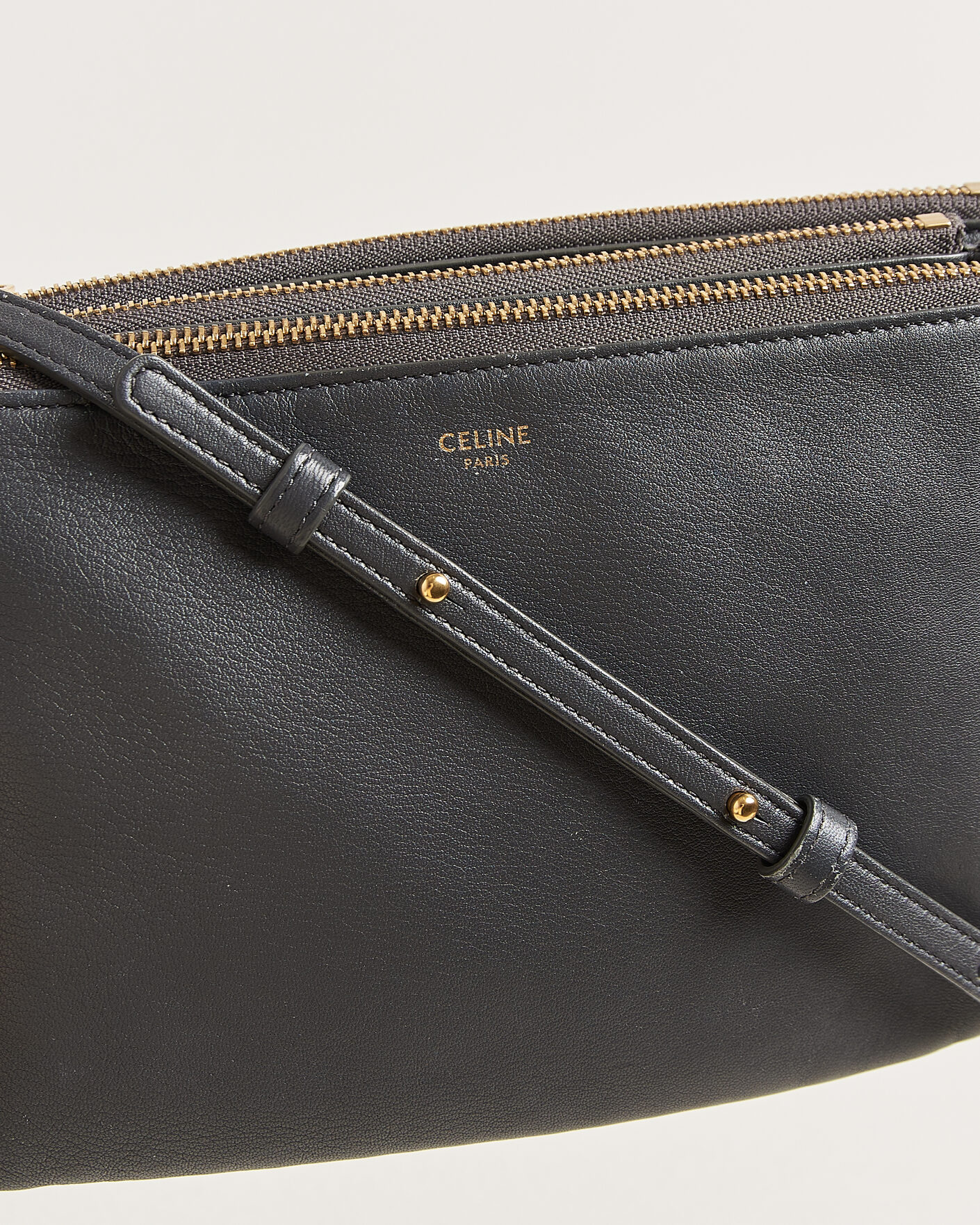Mies | Pre-Owned & Vintage Bags | Celine Pre-Owned | Trio Bag Small Grey