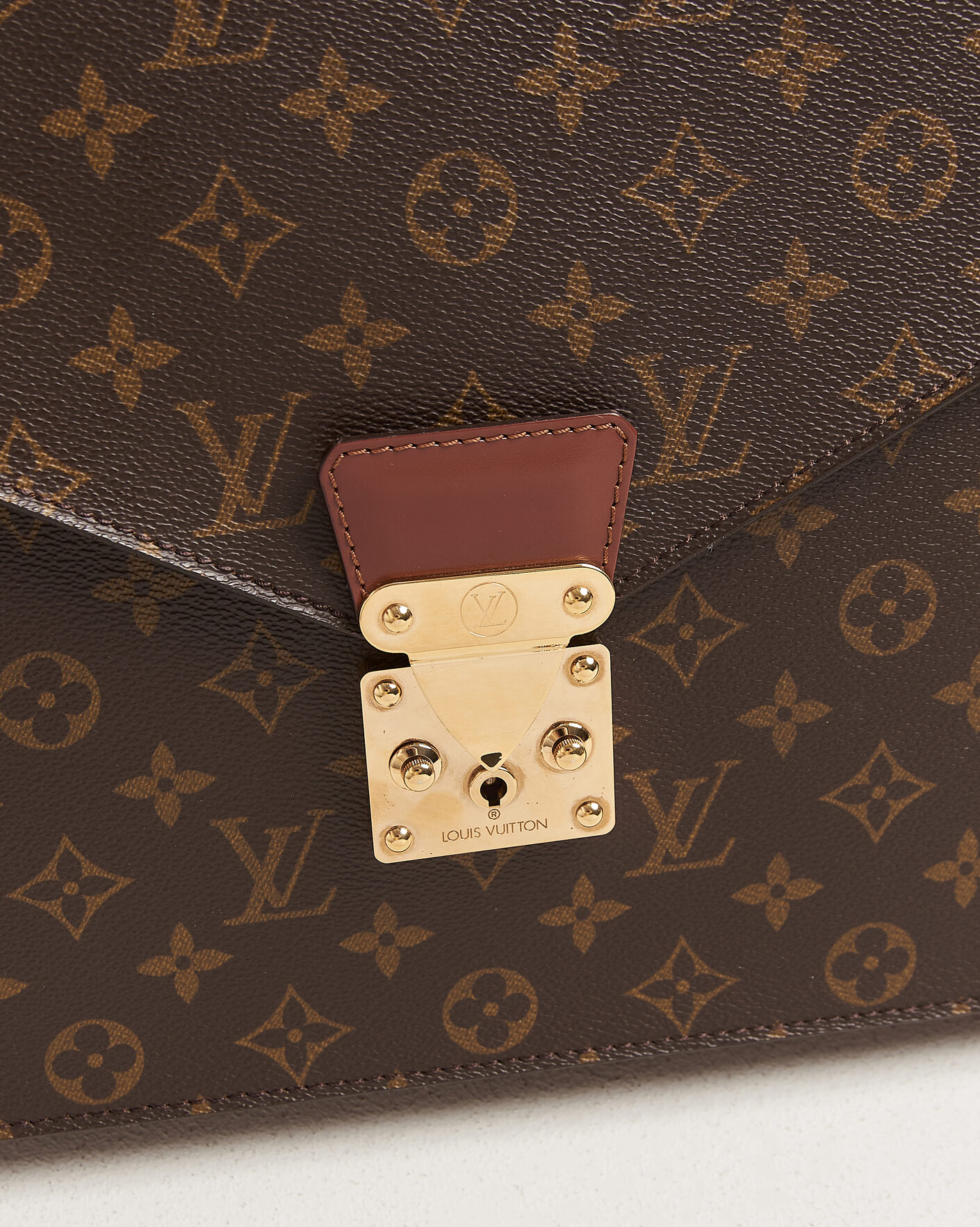 Mies | Pre-Owned & Vintage Bags | Louis Vuitton Pre-Owned | Porte Document Bandouliére Monogram