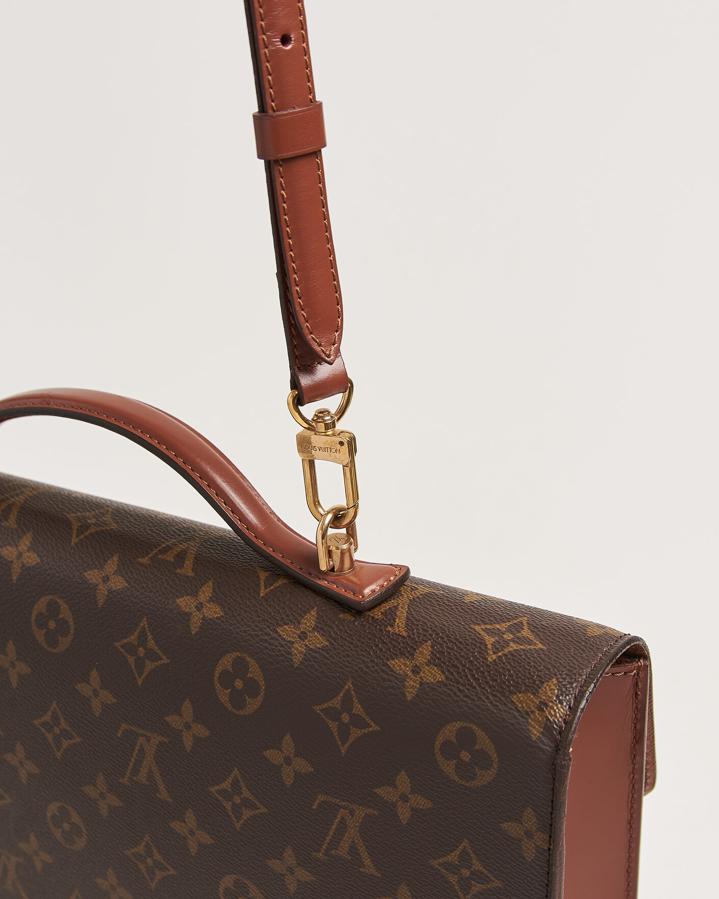Mies | Pre-Owned & Vintage Bags | Louis Vuitton Pre-Owned | Porte Document Bandouliére Monogram