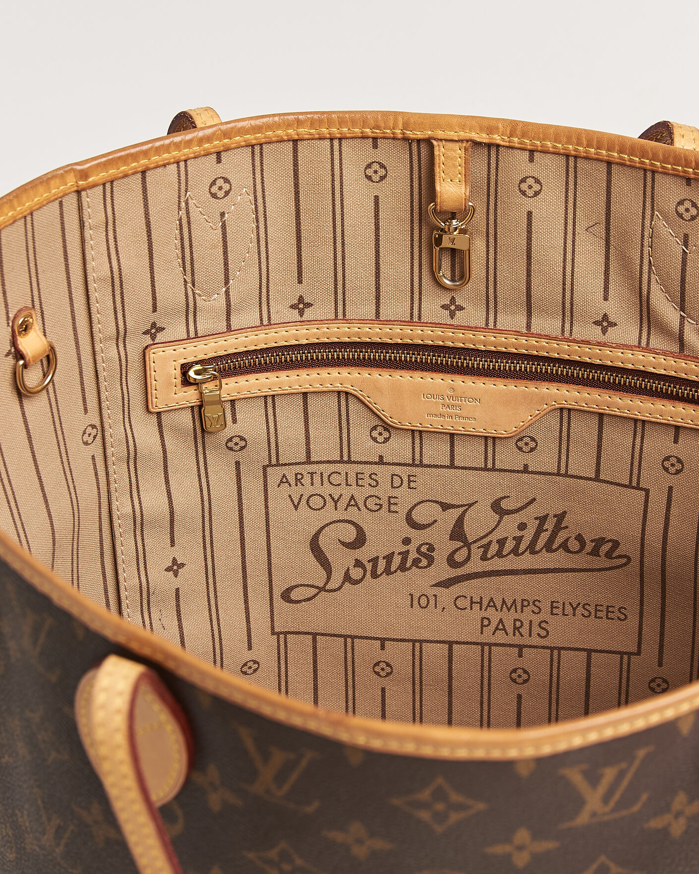 Mies | Pre-Owned & Vintage Bags | Louis Vuitton Pre-Owned | Neverfull MM Monogram