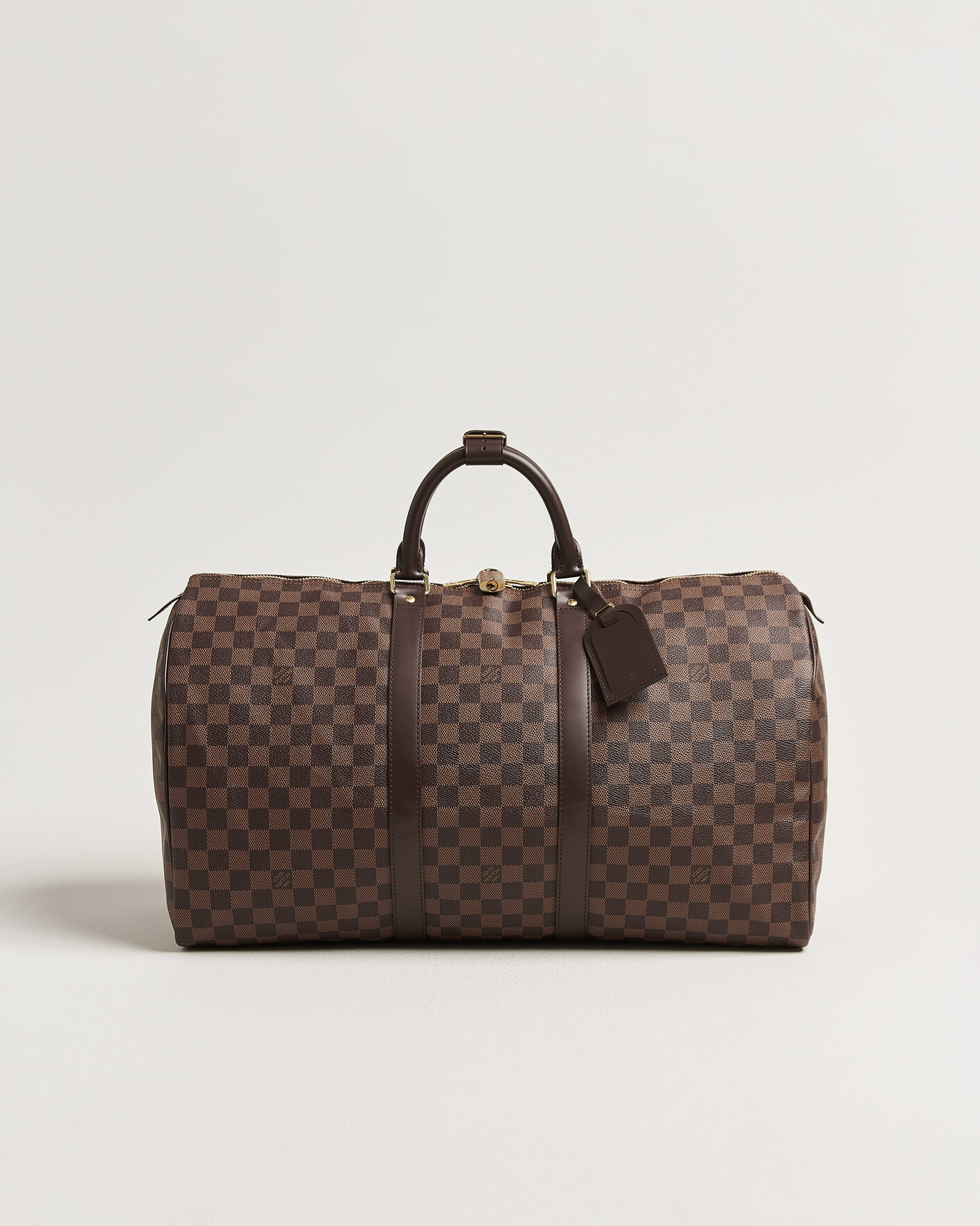 Mies | Pre-Owned & Vintage Bags | Louis Vuitton Pre-Owned | Keepall 50 Damier Ebene