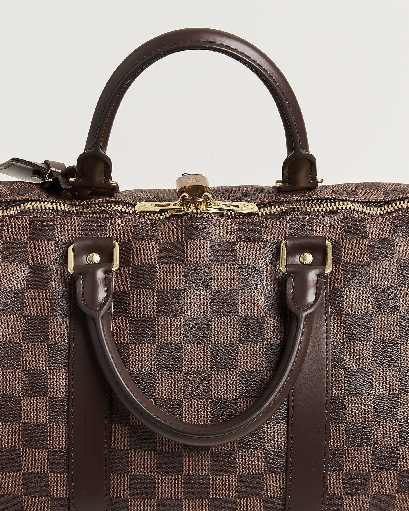 Mies | Pre-Owned & Vintage Bags | Louis Vuitton Pre-Owned | Keepall 50 Damier Ebene