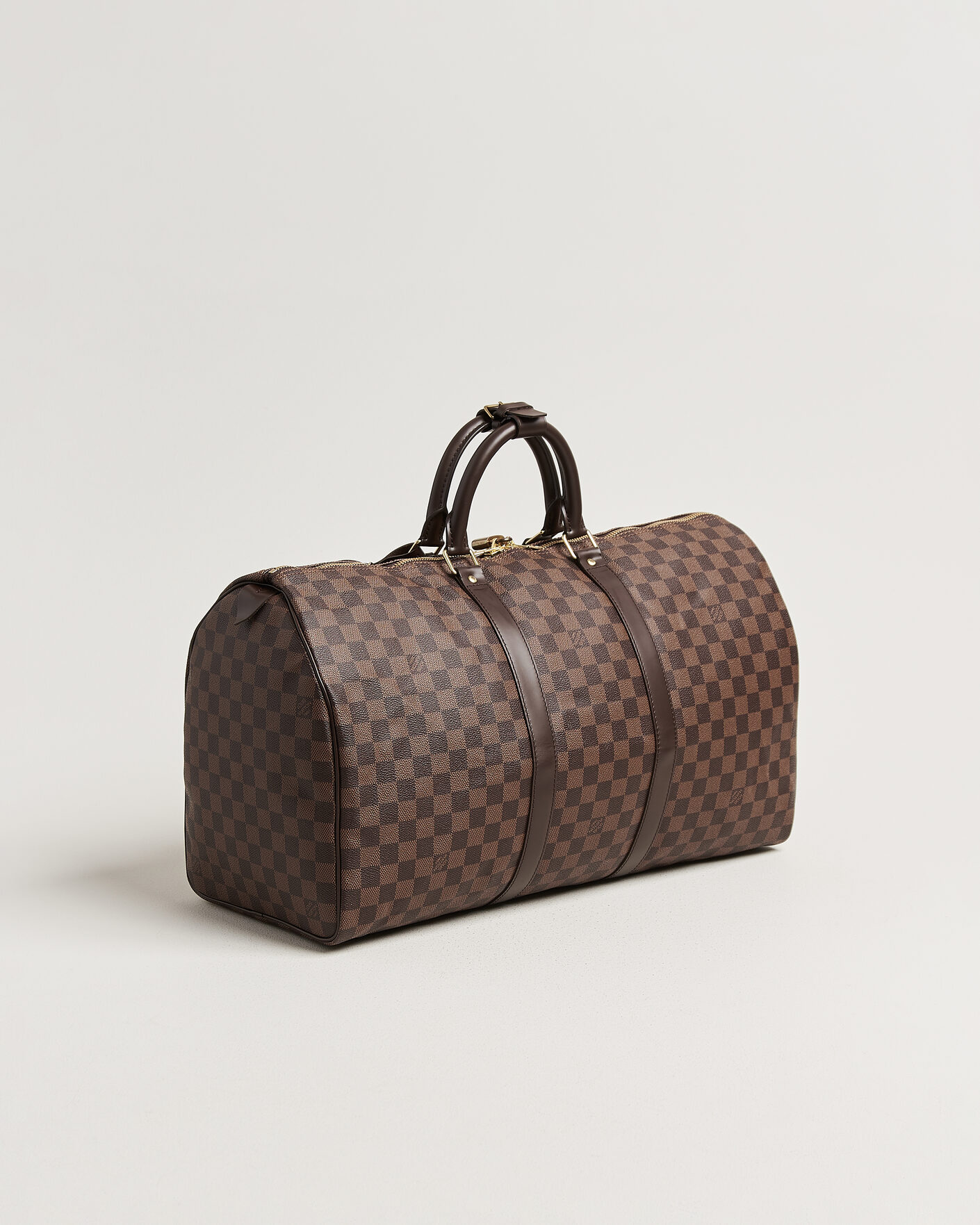 Mies | Pre-Owned & Vintage Bags | Louis Vuitton Pre-Owned | Keepall 50 Damier Ebene