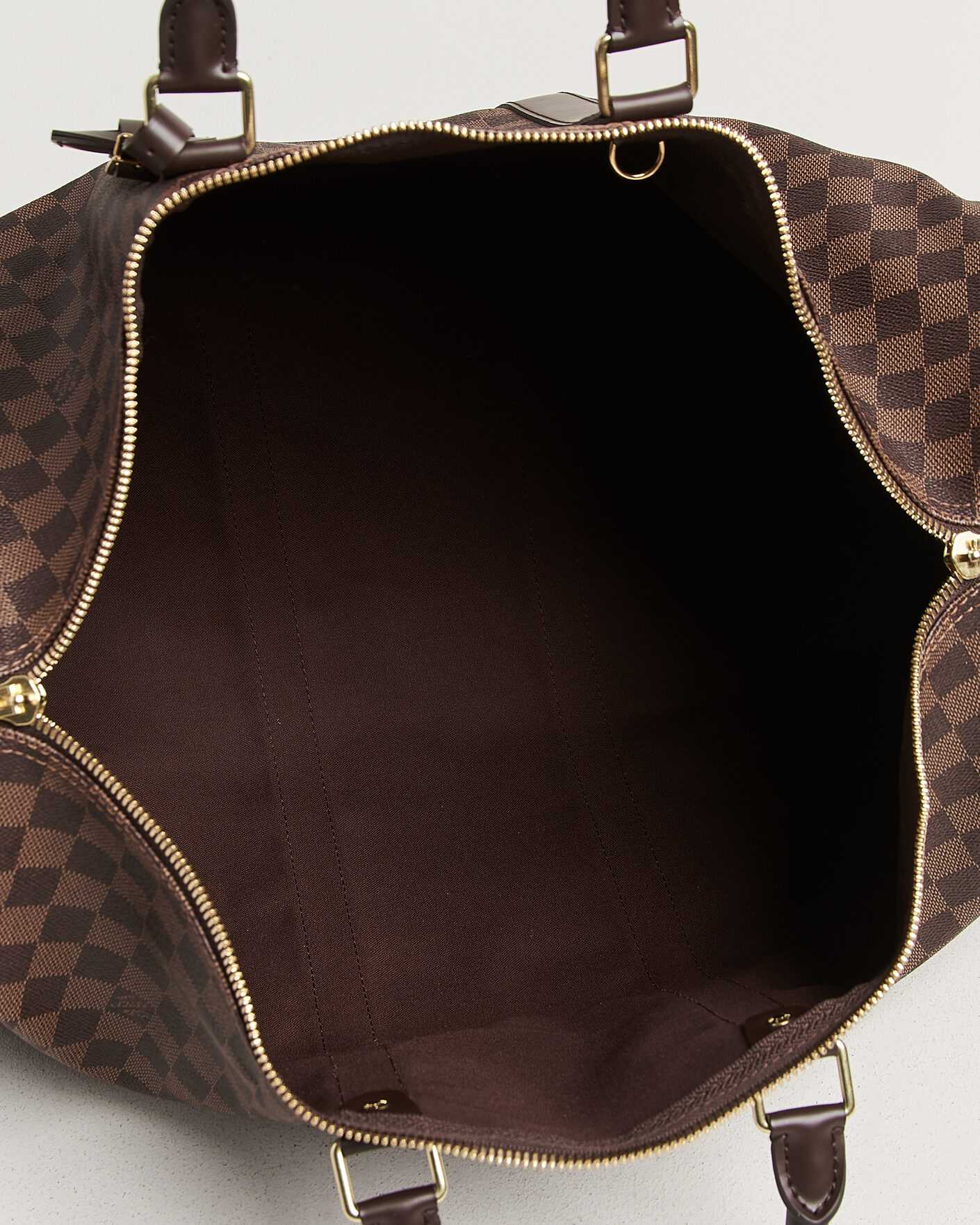 Mies | Pre-Owned & Vintage Bags | Louis Vuitton Pre-Owned | Keepall 50 Damier Ebene