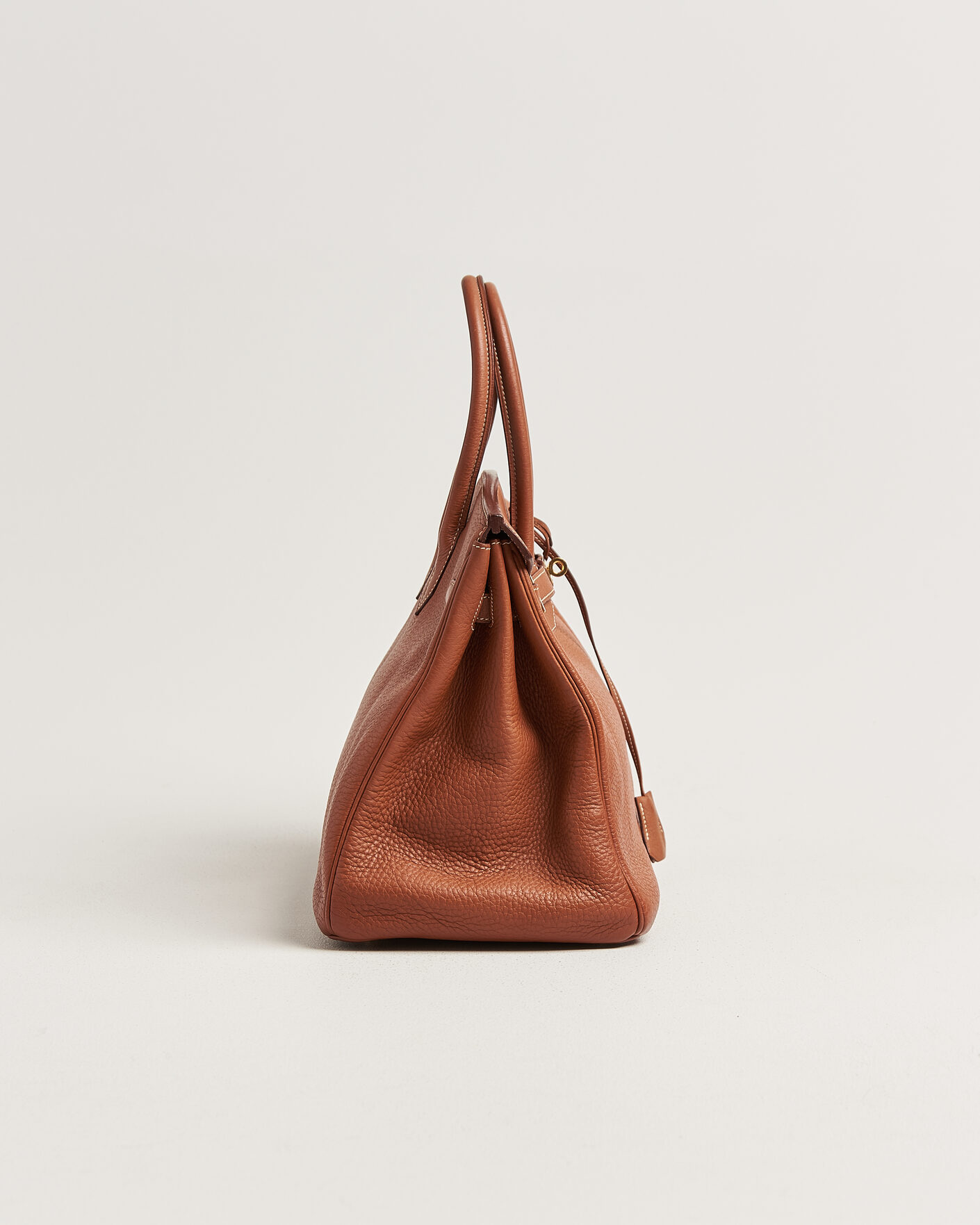 Mies | Pre-Owned & Vintage Bags | Hermès Pre-Owned | Birkin 35 Togo Leather Cognac Brown