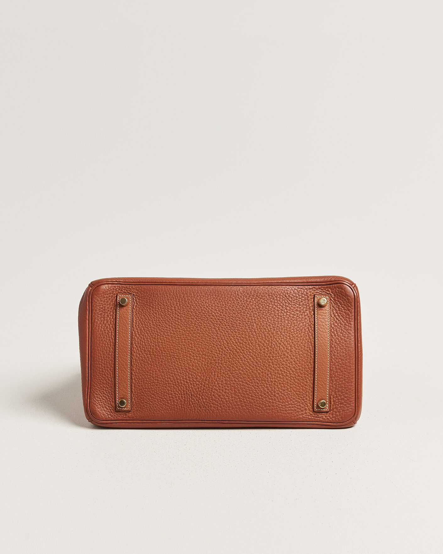 Mies | Pre-Owned & Vintage Bags | Hermès Pre-Owned | Birkin 35 Togo Leather Cognac Brown