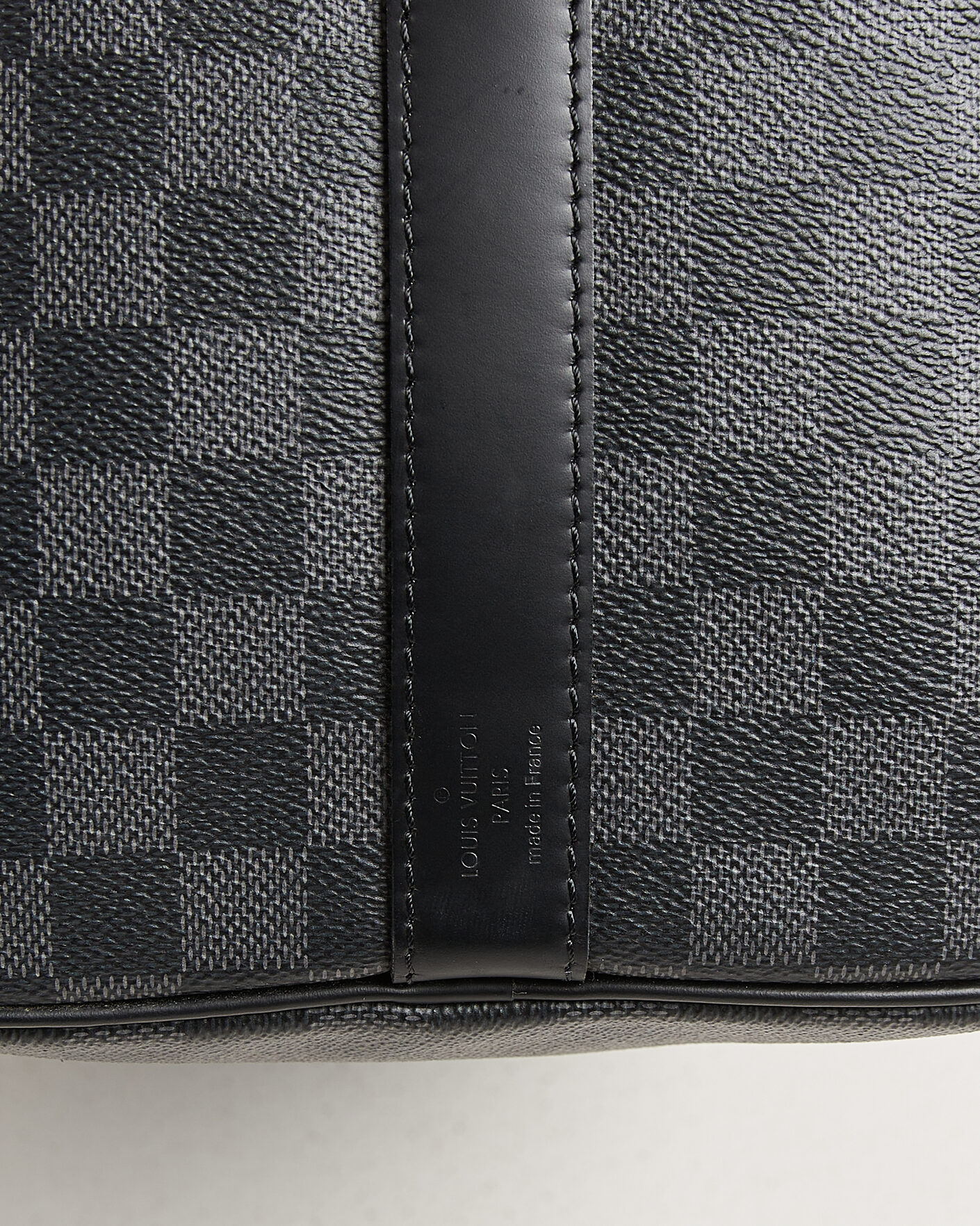 Mies | Pre-Owned & Vintage Bags | Louis Vuitton Pre-Owned | Keepall 45 Bandouliére Damier graphite