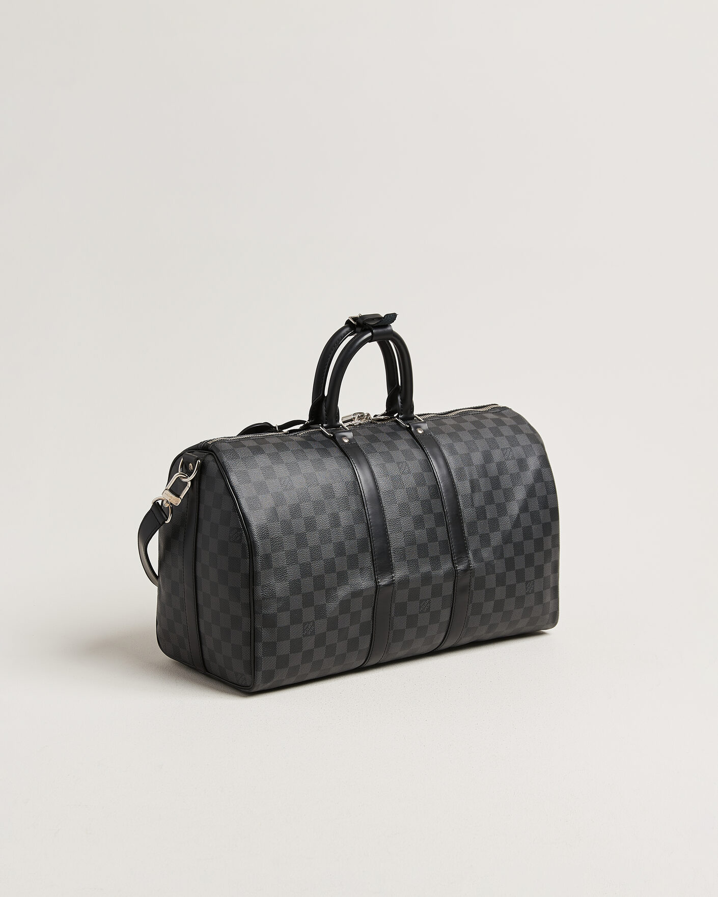 Mies | Pre-Owned & Vintage Bags | Louis Vuitton Pre-Owned | Keepall 45 Bandouliére Damier graphite