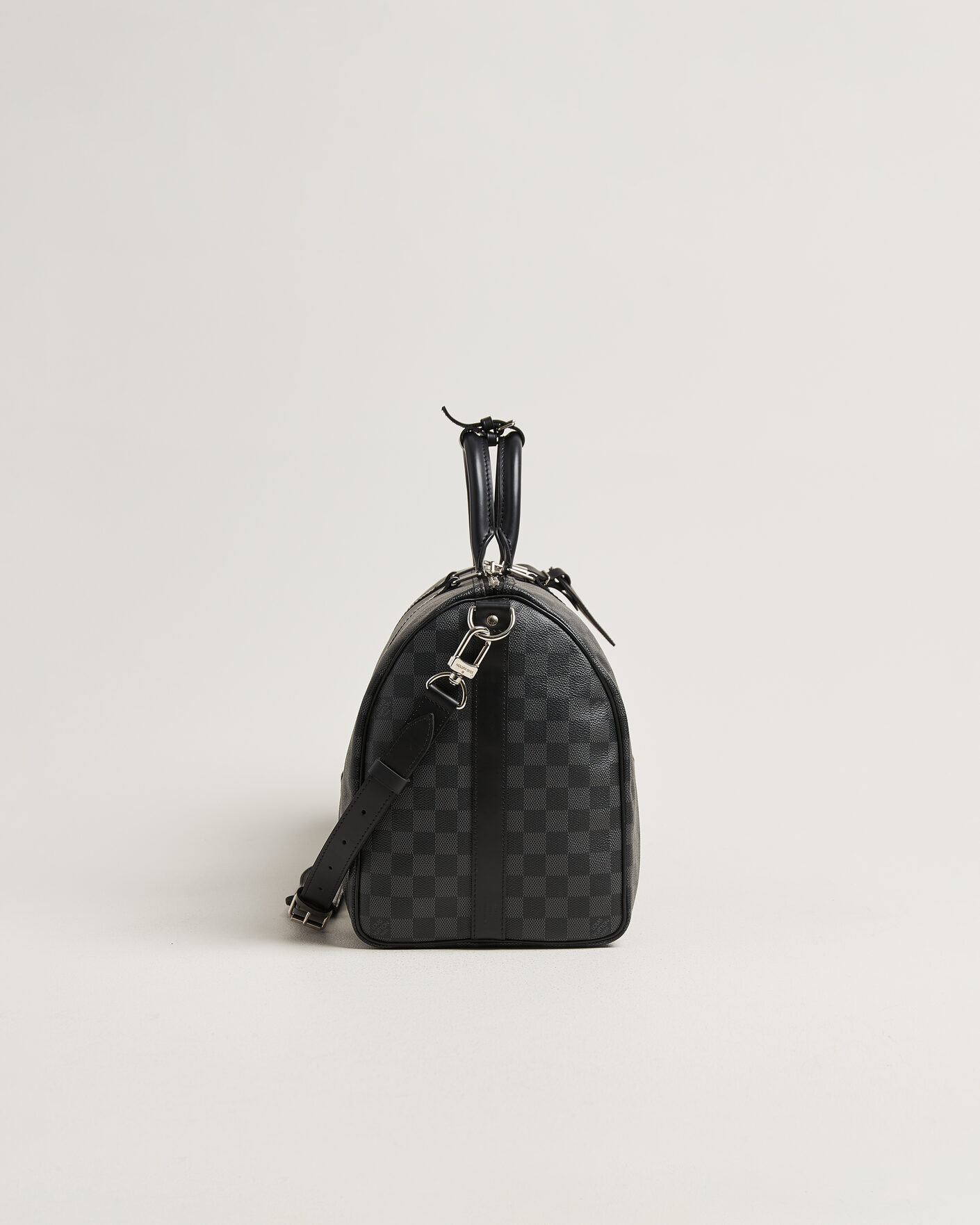 Mies | Pre-Owned & Vintage Bags | Louis Vuitton Pre-Owned | Keepall 45 Bandouliére Damier graphite