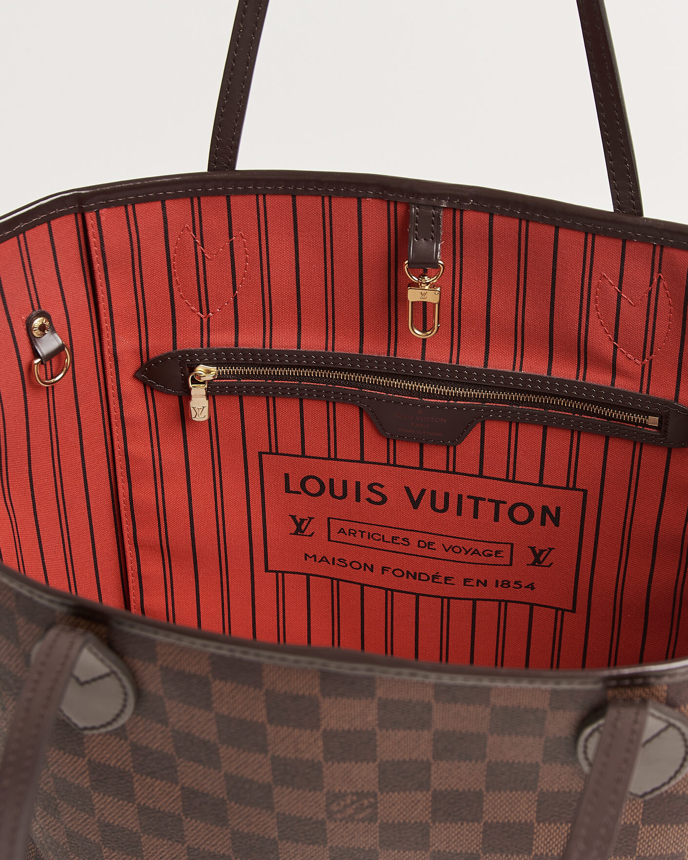 Mies | Pre-Owned & Vintage Bags | Louis Vuitton Pre-Owned | Neverfull MM Damier Ebene