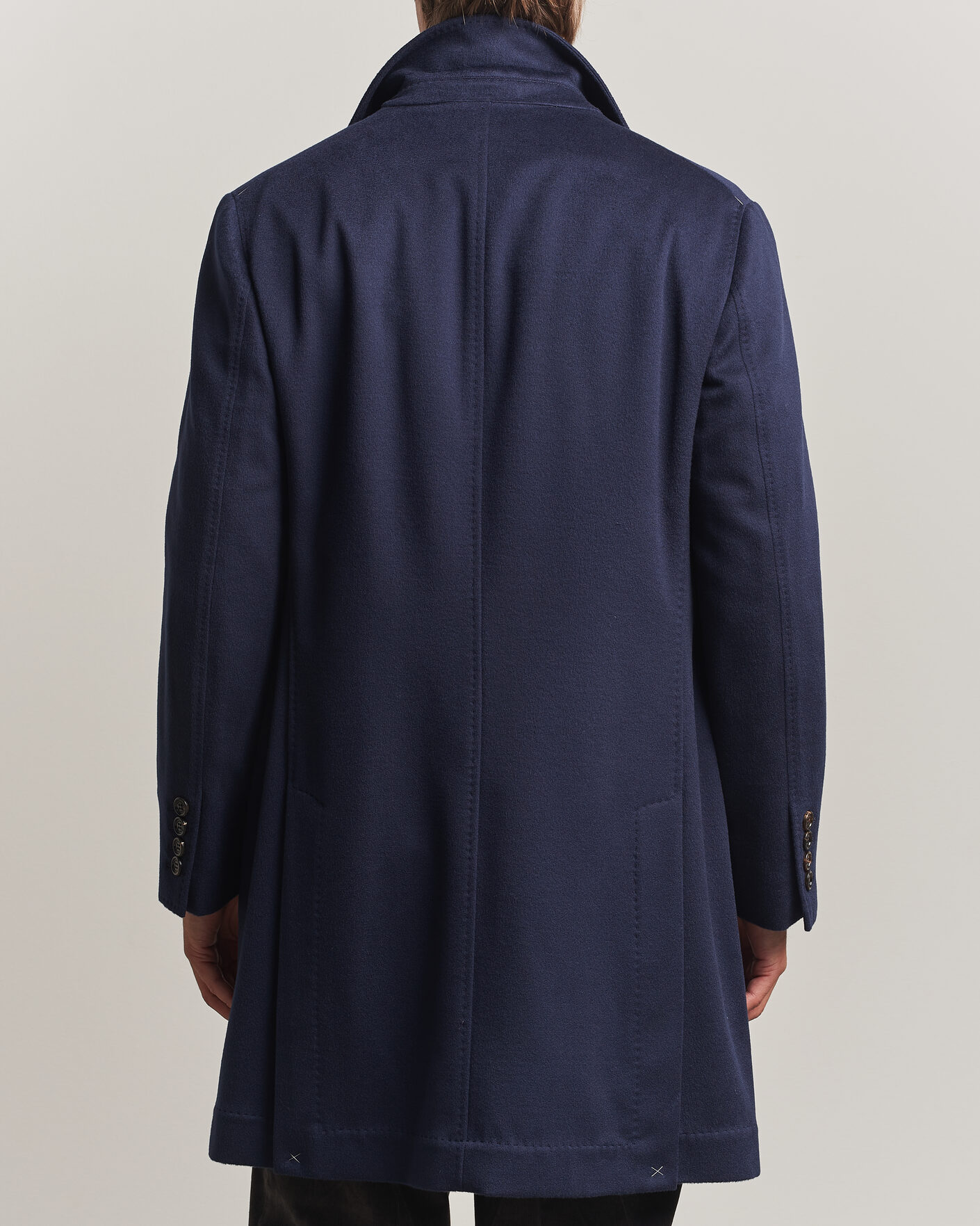Mies | Takit | Brunello Cucinelli | Soft Wool Coat Navy