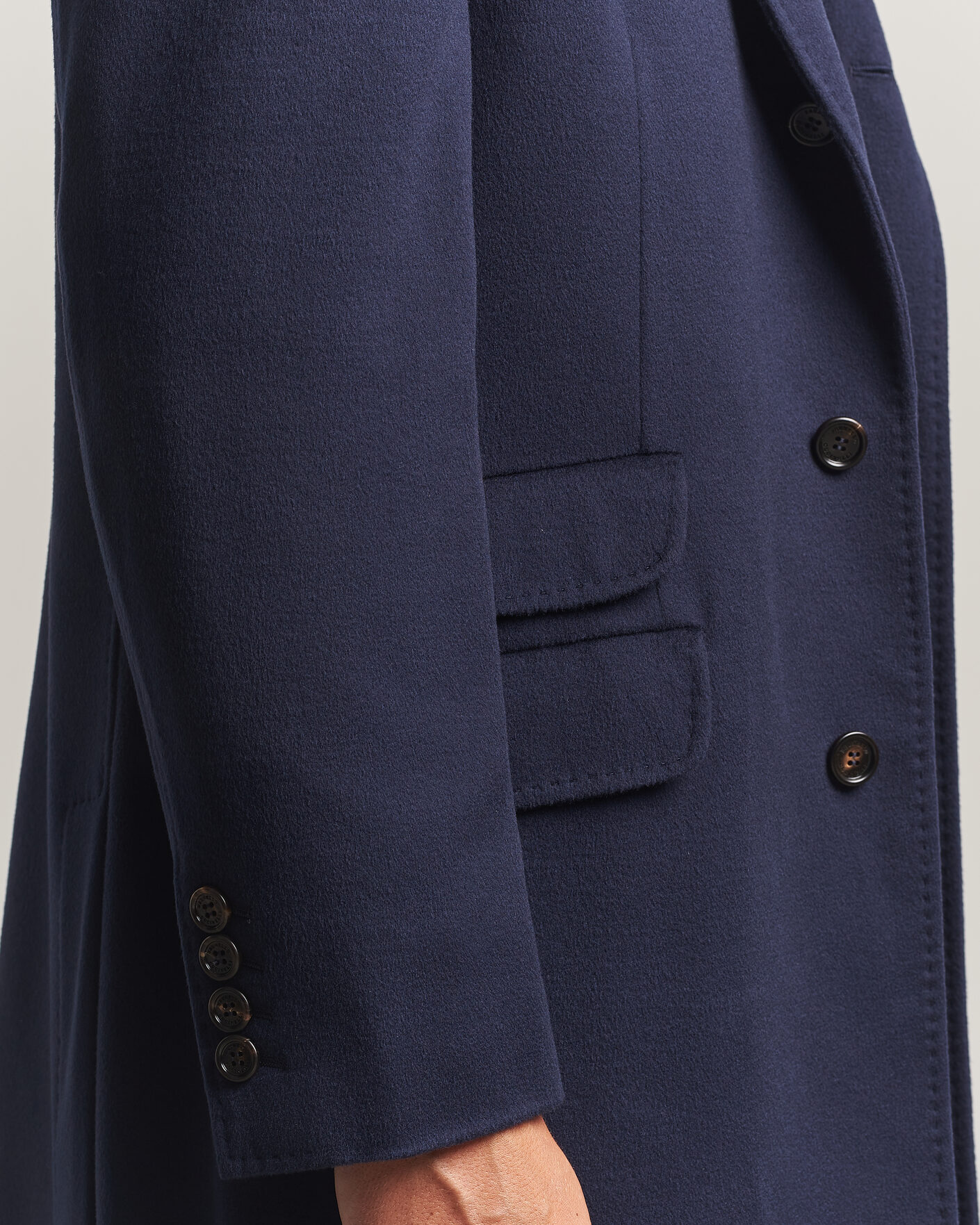 Mies | Takit | Brunello Cucinelli | Soft Wool Coat Navy