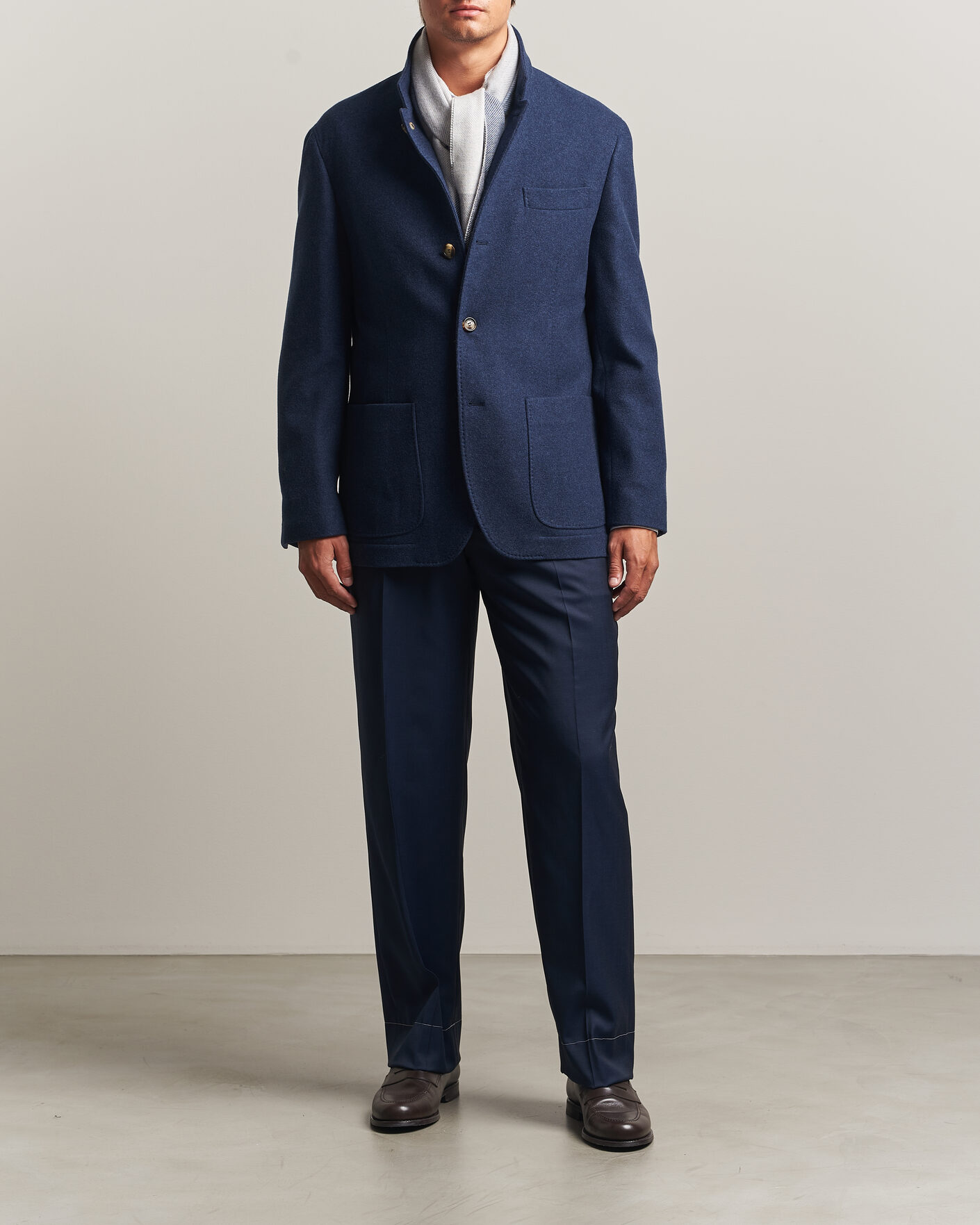 Mies | Takit | Brunello Cucinelli | Cashmere City Jacket Navy