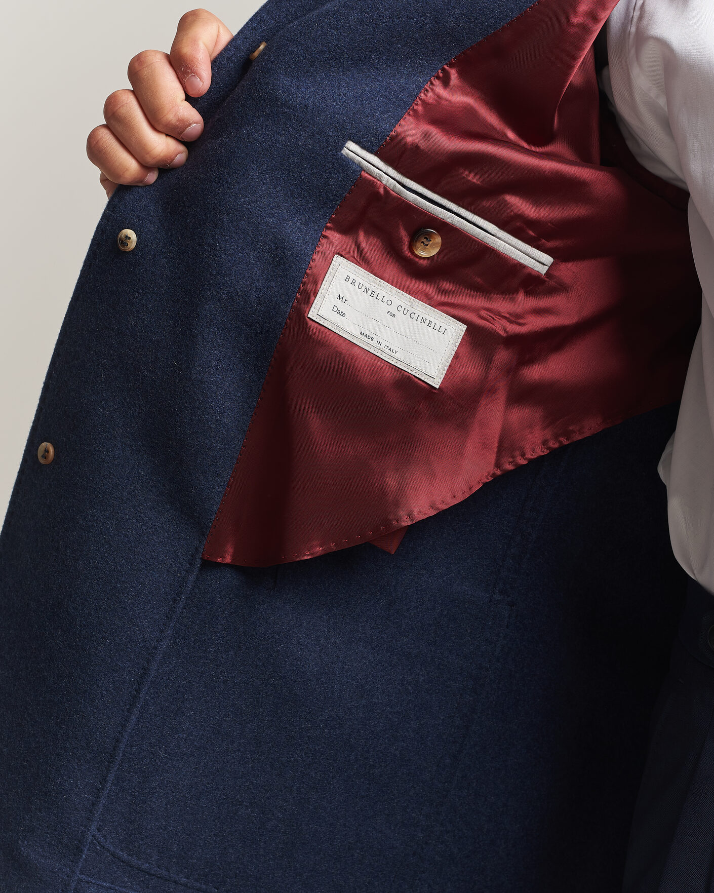 Mies | Takit | Brunello Cucinelli | Cashmere City Jacket Navy