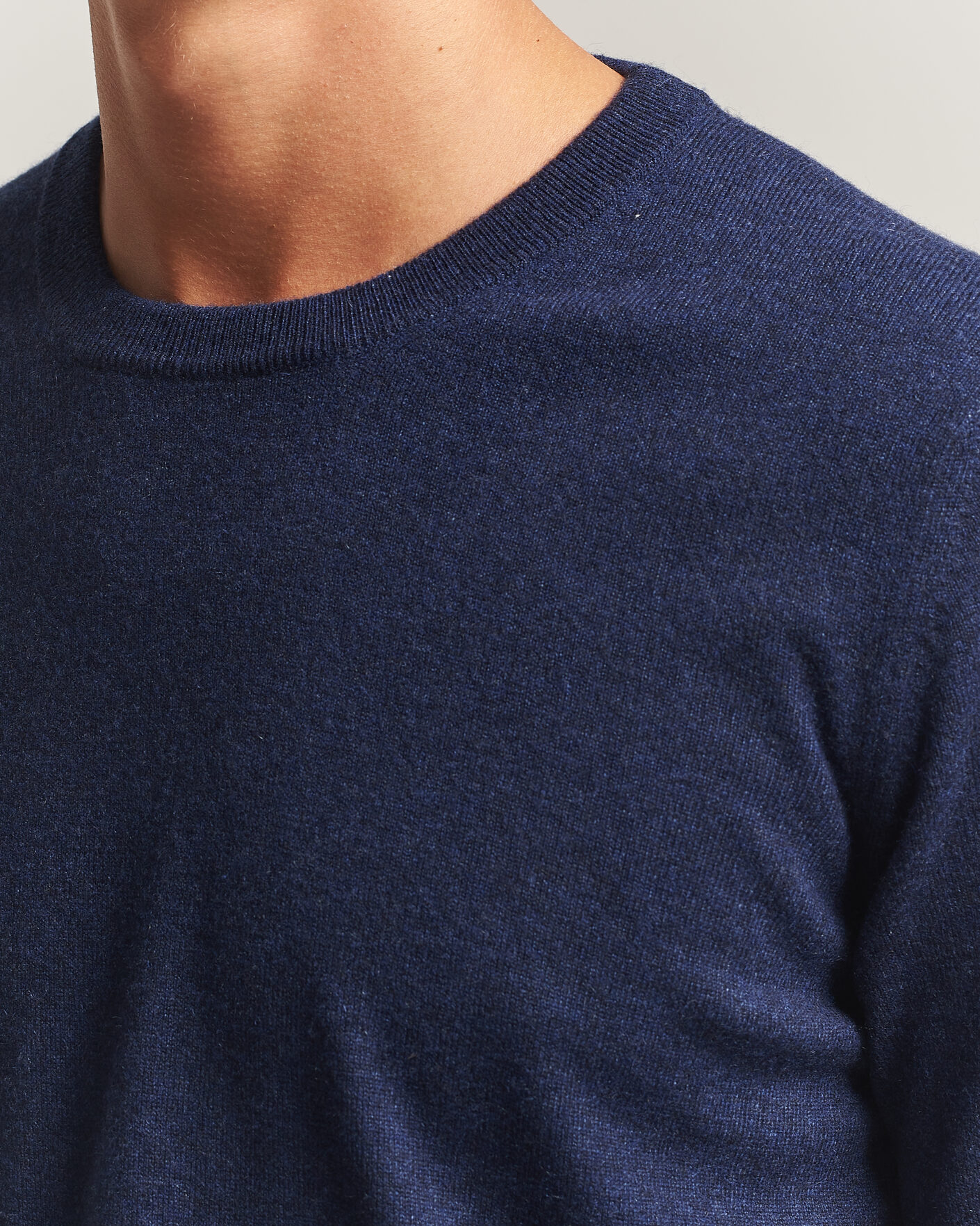 Mies | Puserot | Brunello Cucinelli | 2 Ply Cashmere Pullover Marine